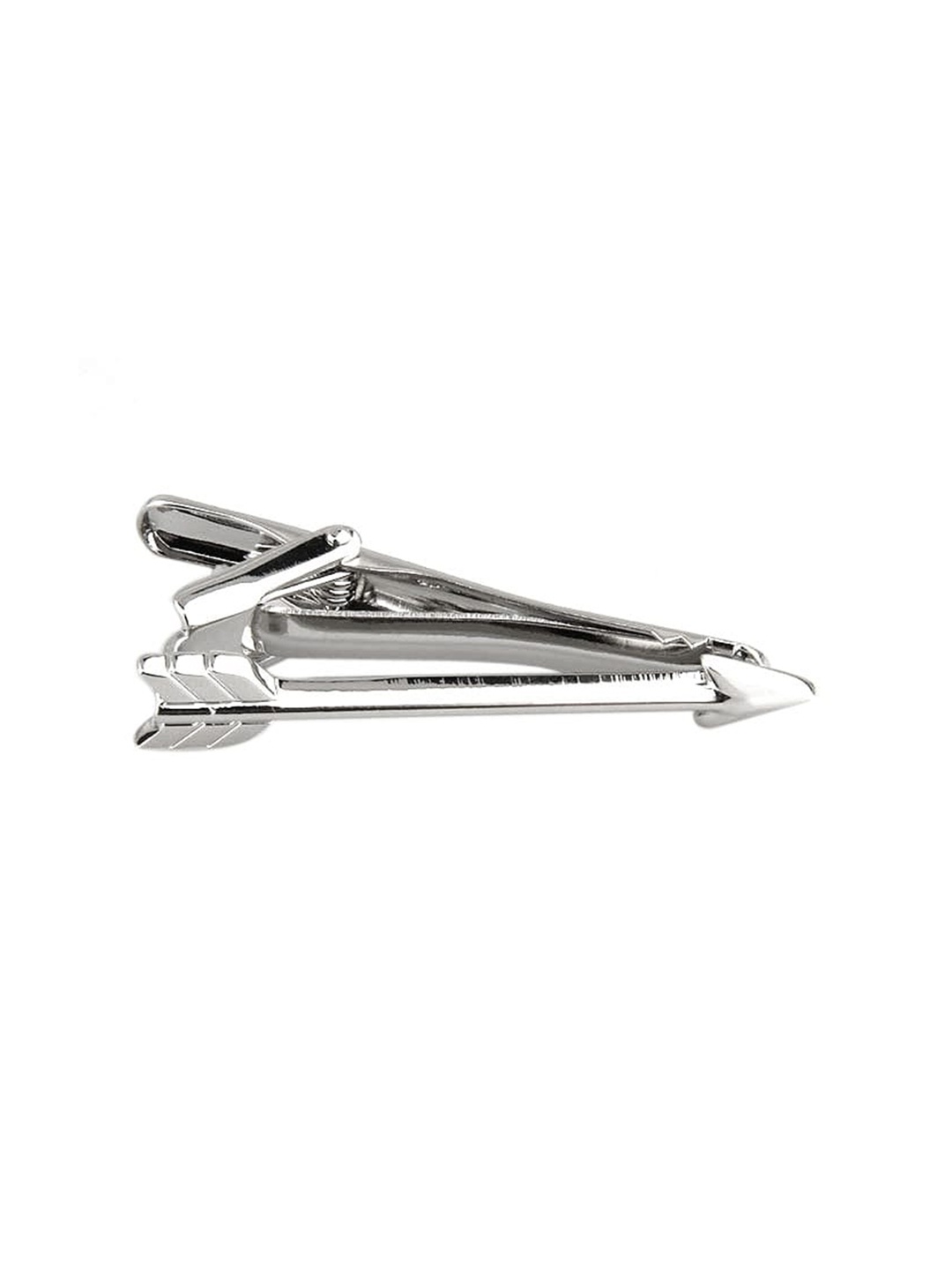 

The Tie Hub Men Silver-Toned Solid Brass Tie Pin