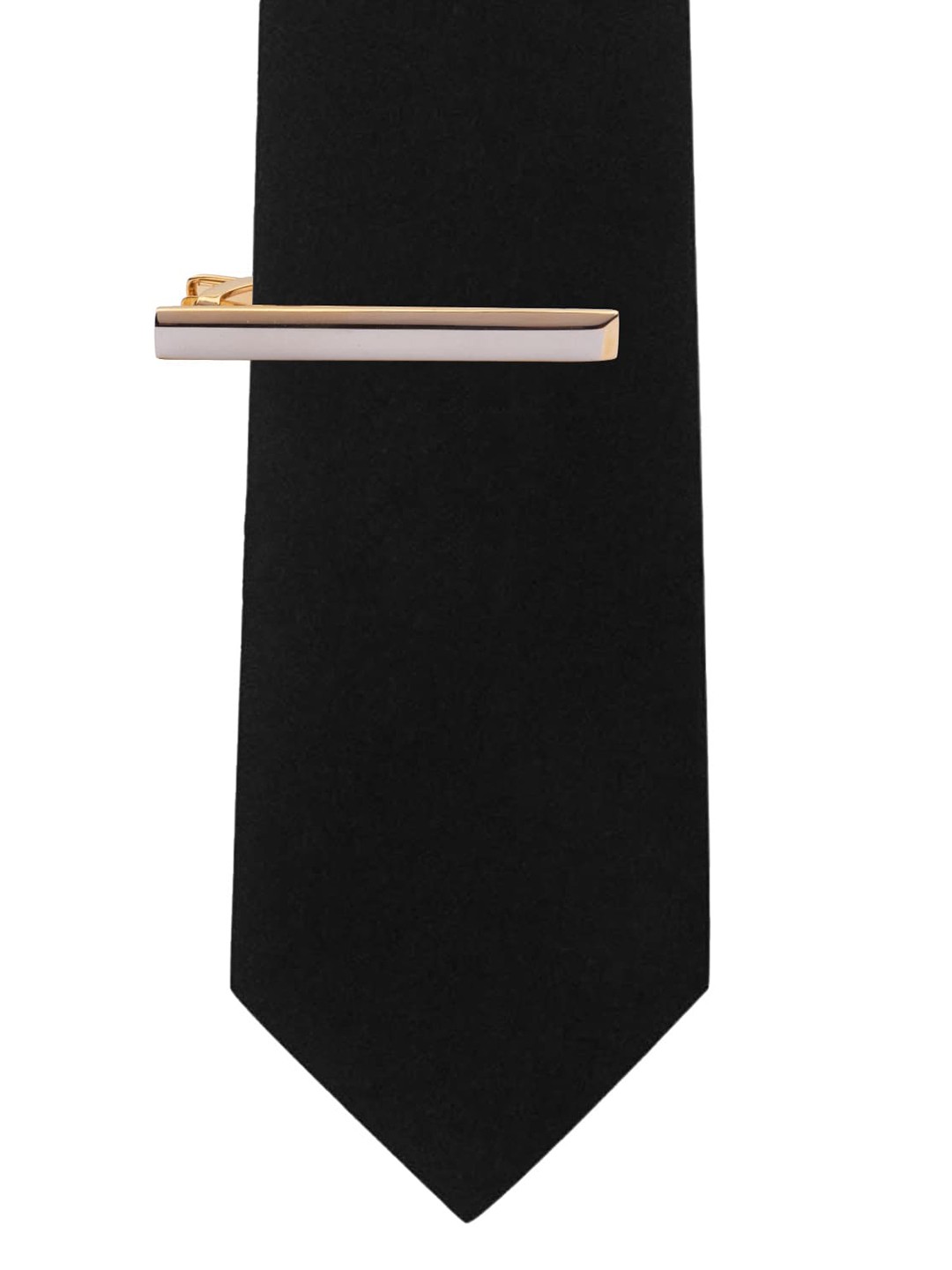 

The Tie Hub Men Gold-Toned & Silver-Toned Solid Brass Tie Pin