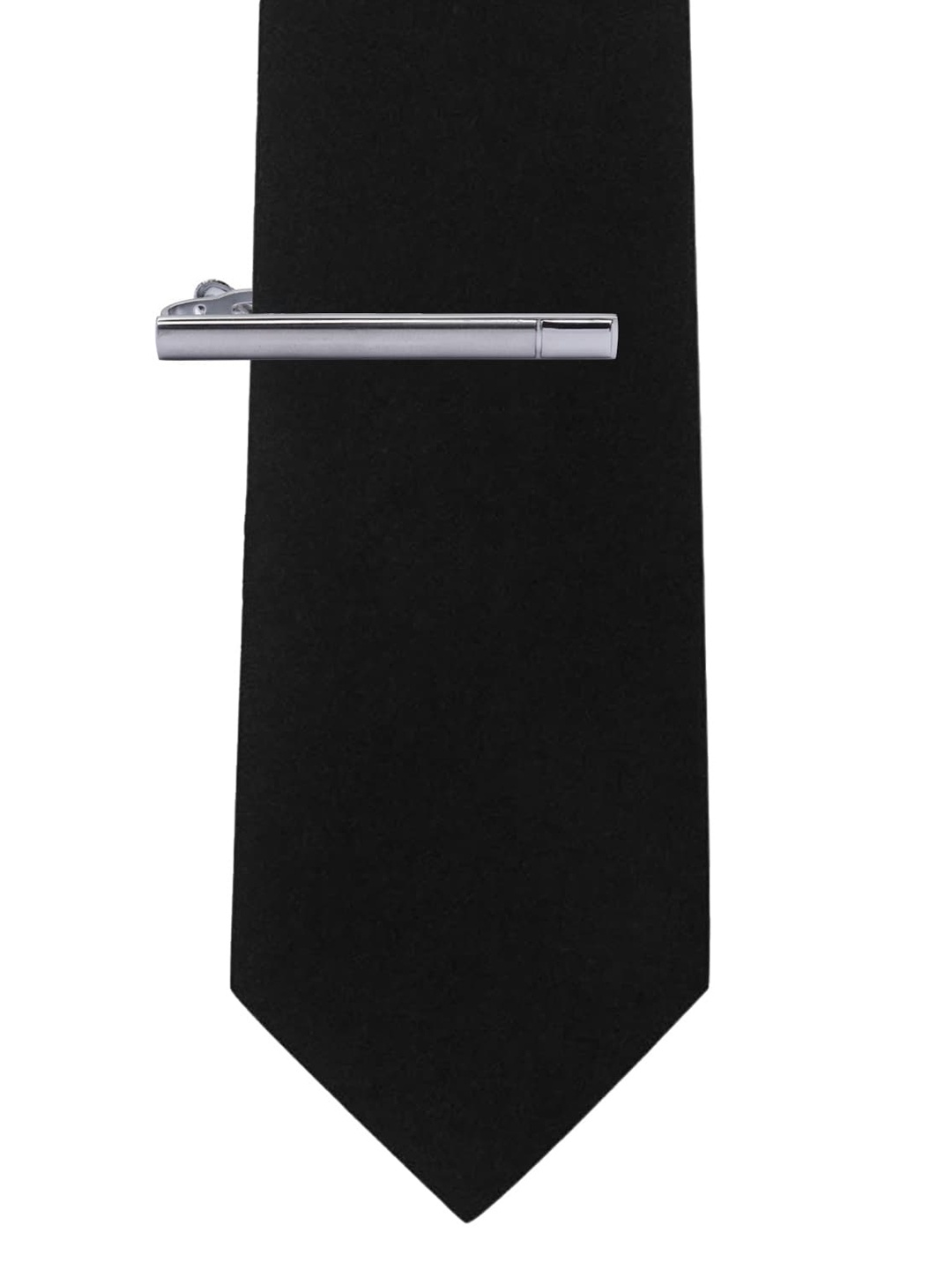 

The Tie Hub Men Silver-Toned Solid Tie Pin