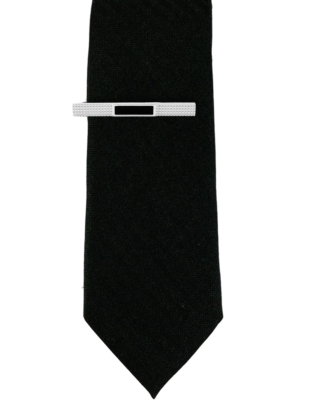 

The Tie Hub Men Silver-Toned Minimal Brass Tie Pin