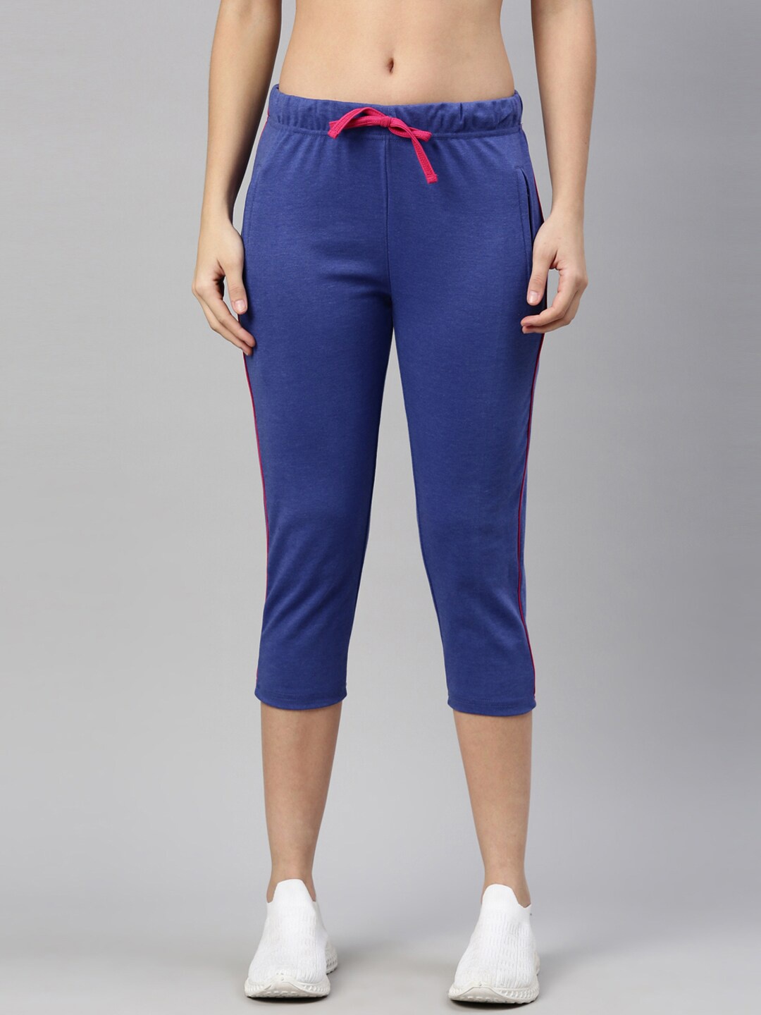 

GOLDSTROMS Women Blue Cotton Capris
