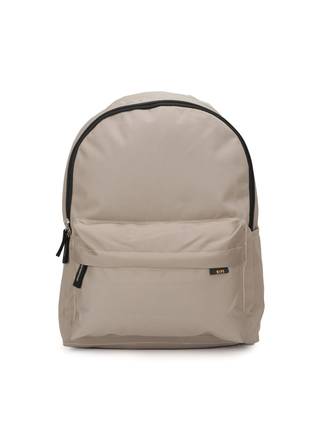 

QIPS Unisex Cream-Coloured Solid Backpack