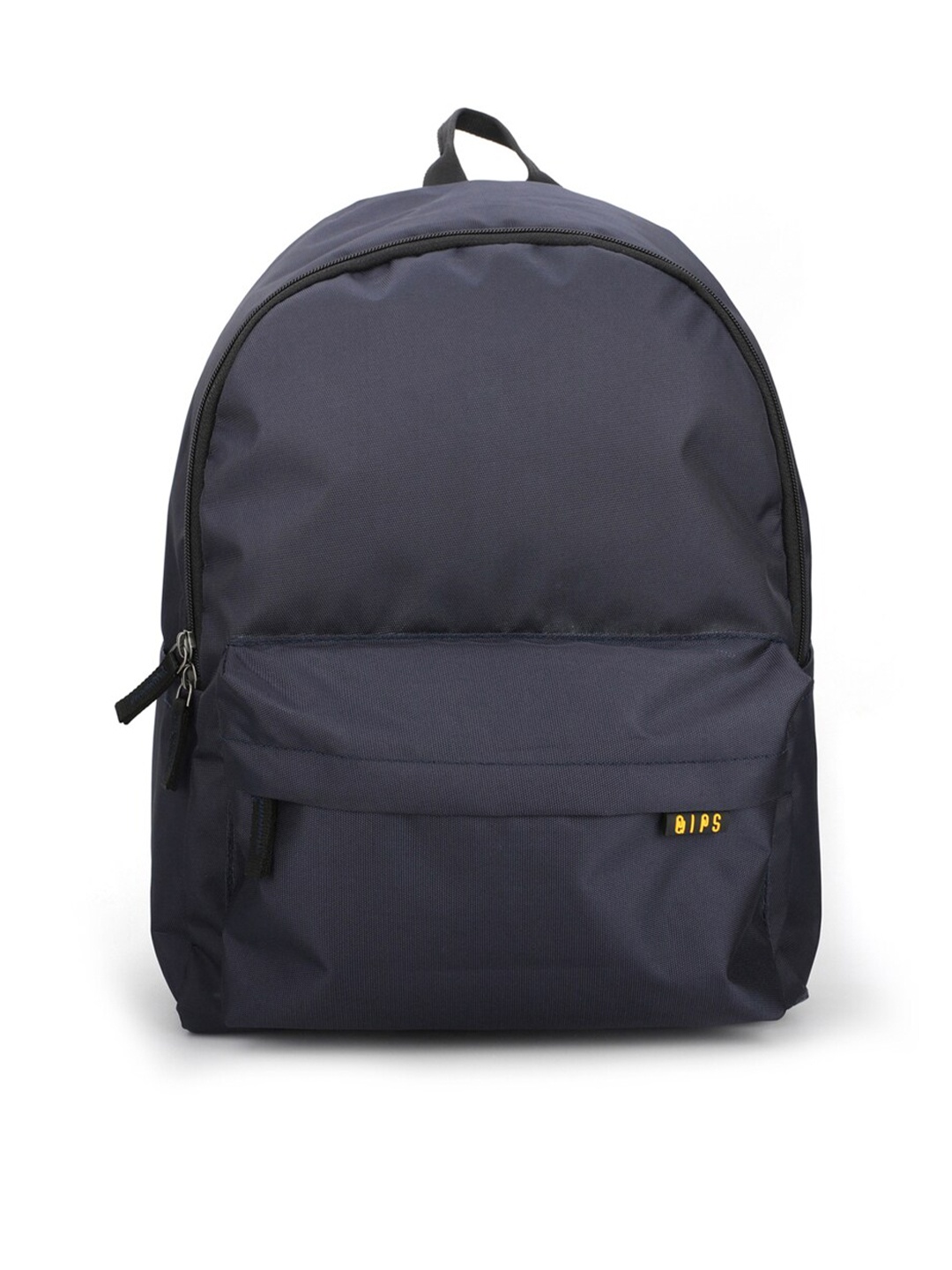 

QIPS Unisex Navy Blue & Black Solid Backpack