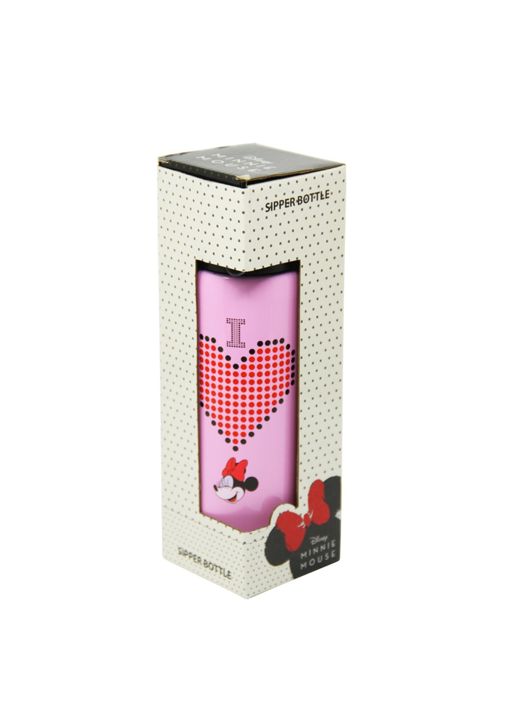

Disney Girls Pink Minnie Mouse Printed Water Bottle 500 ml