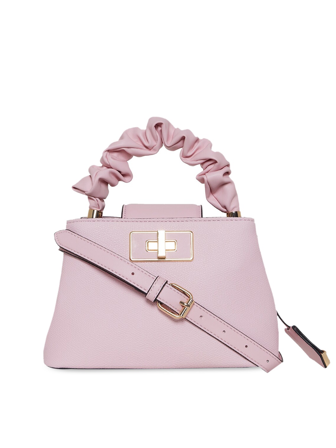 

ALDO Pink Structured Handheld Bag