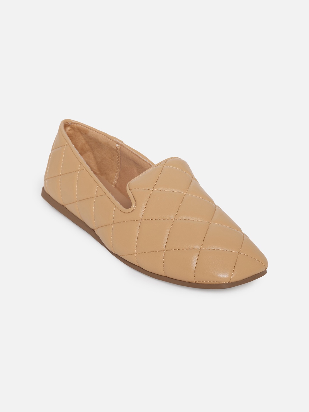 

Call It Spring Women Beige Slip-On Sneakers