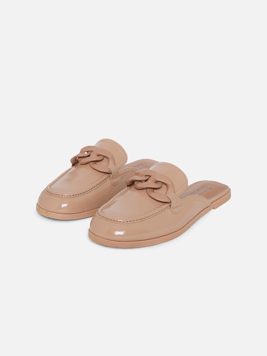 

Call It Spring Women Beige Mules Flats