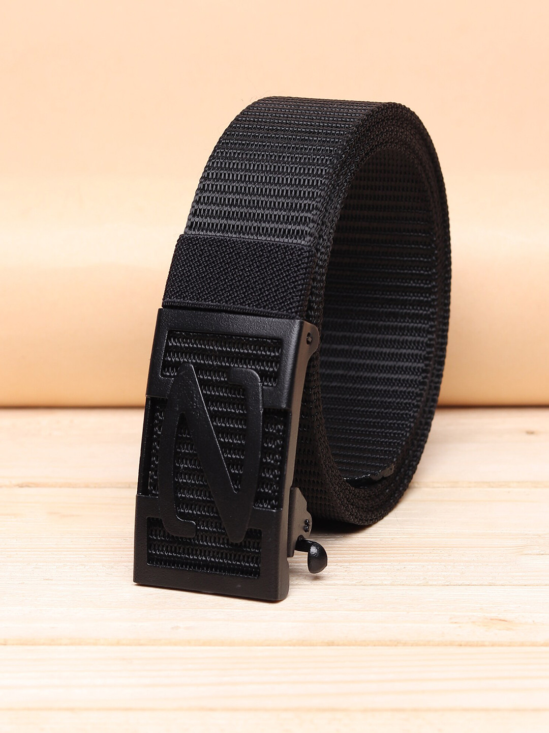 

ZORO Men's Black Textured Belt