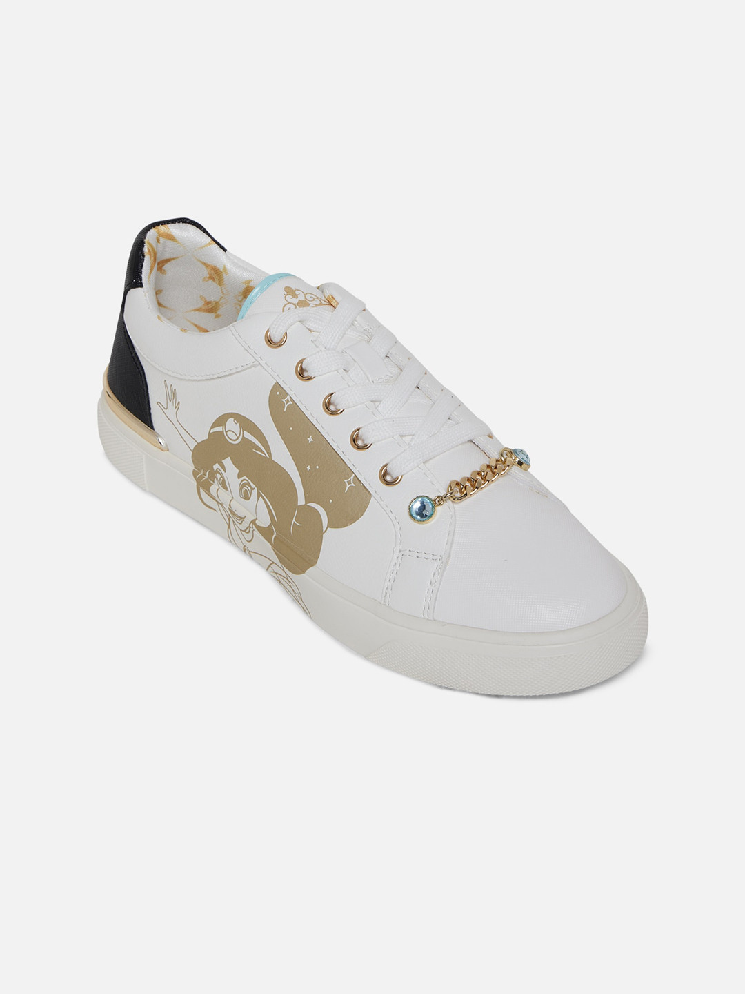 

ALDO Women White Textured Sneakers