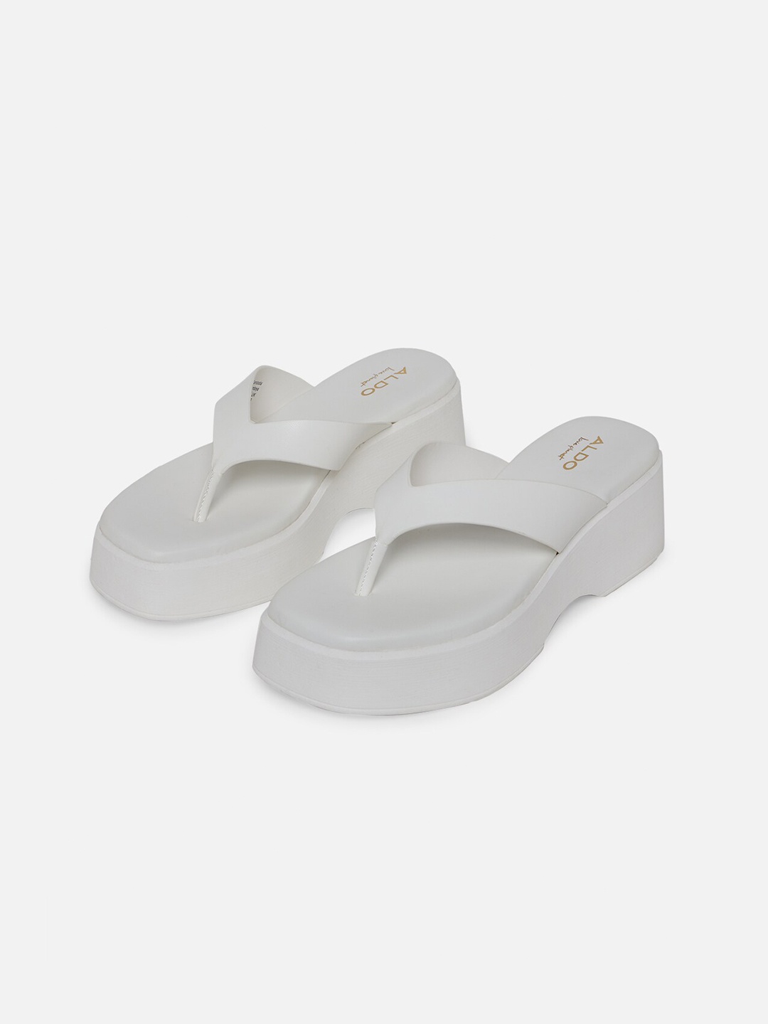 

ALDO White Comfort Sandals