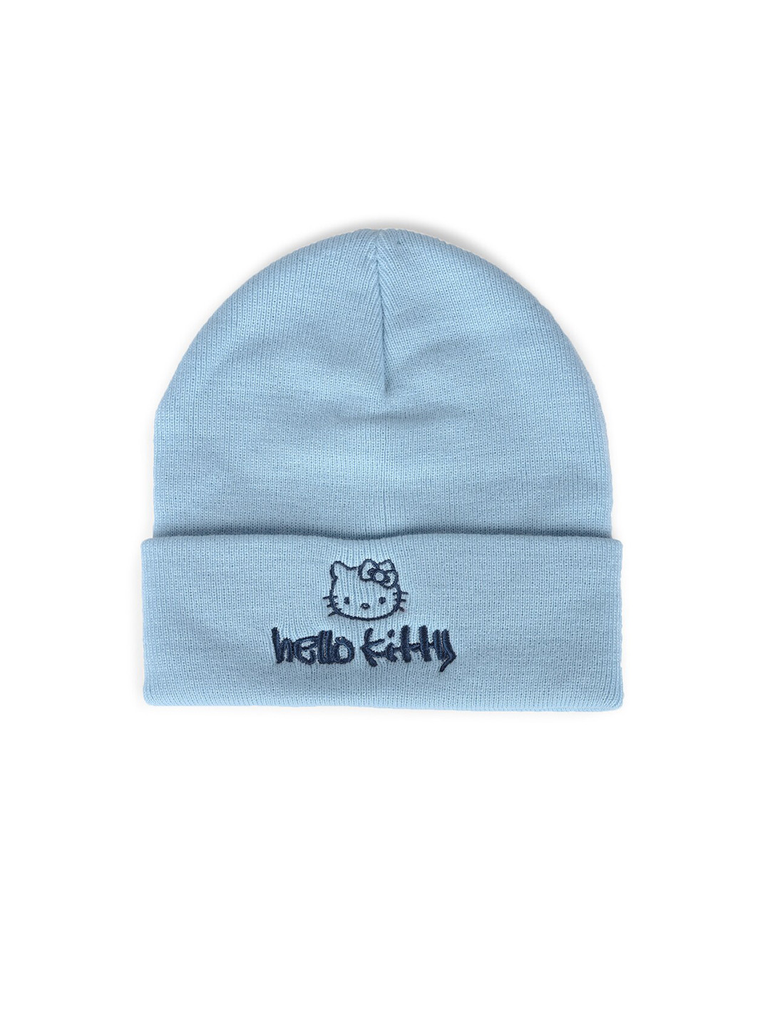 

FOREVER 21 Women Blue Embroidered Beanie