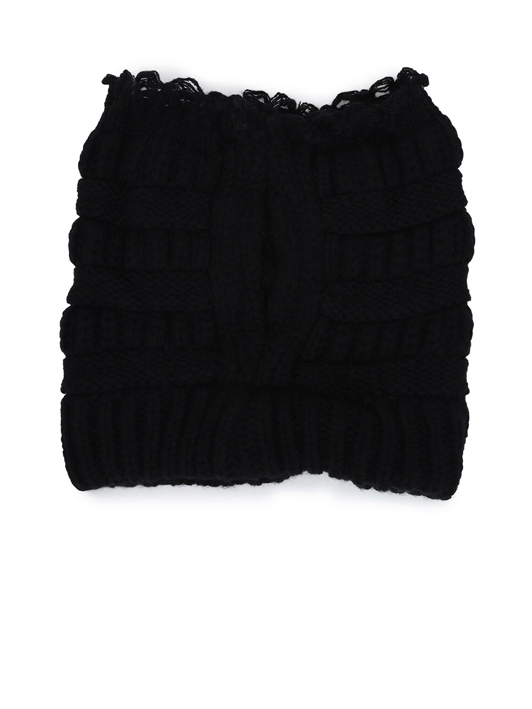 

FOREVER 21 Women Black Beanie