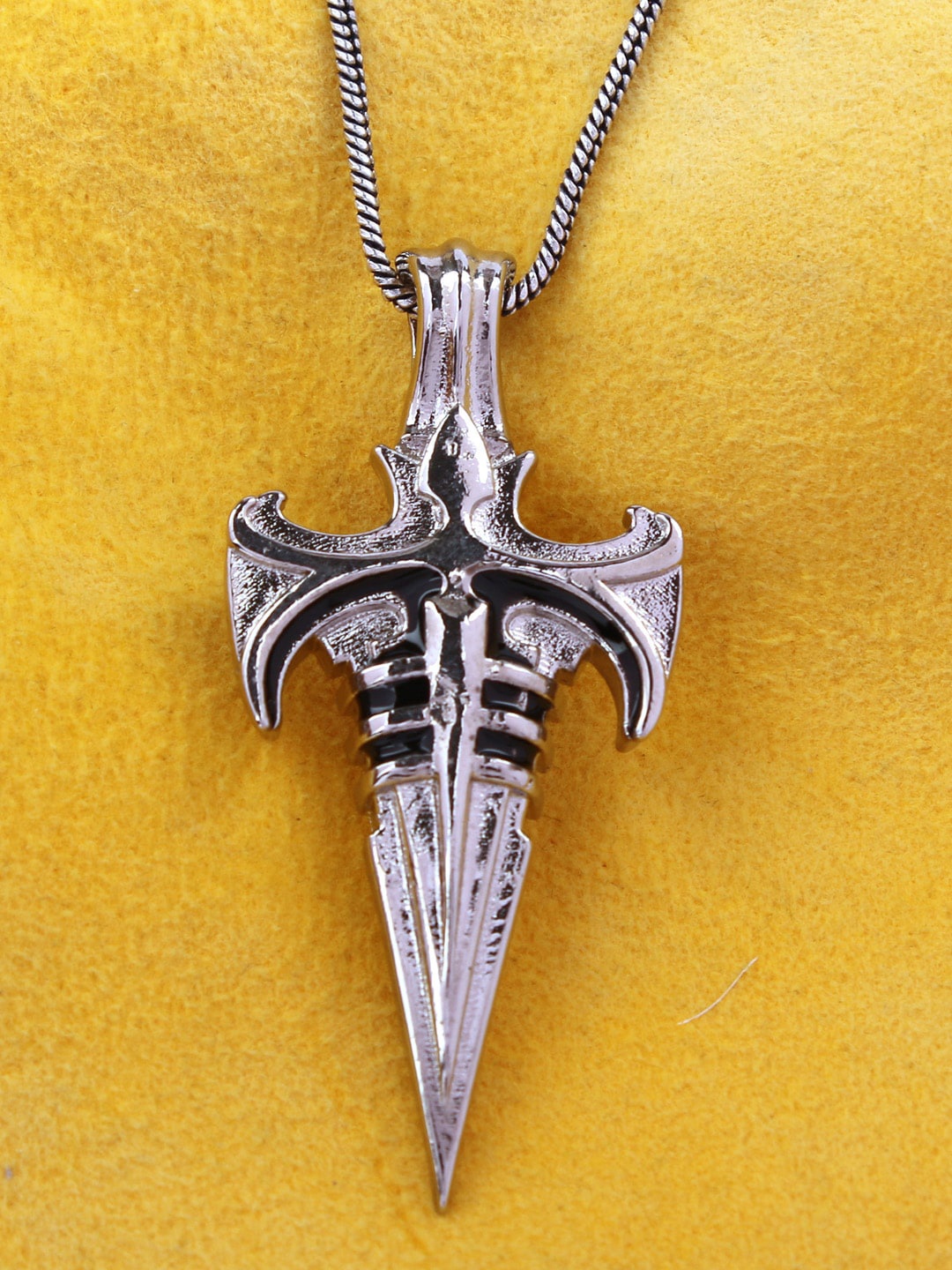 

Silgo Women Silver-Plated Brass Pendant Without Chain