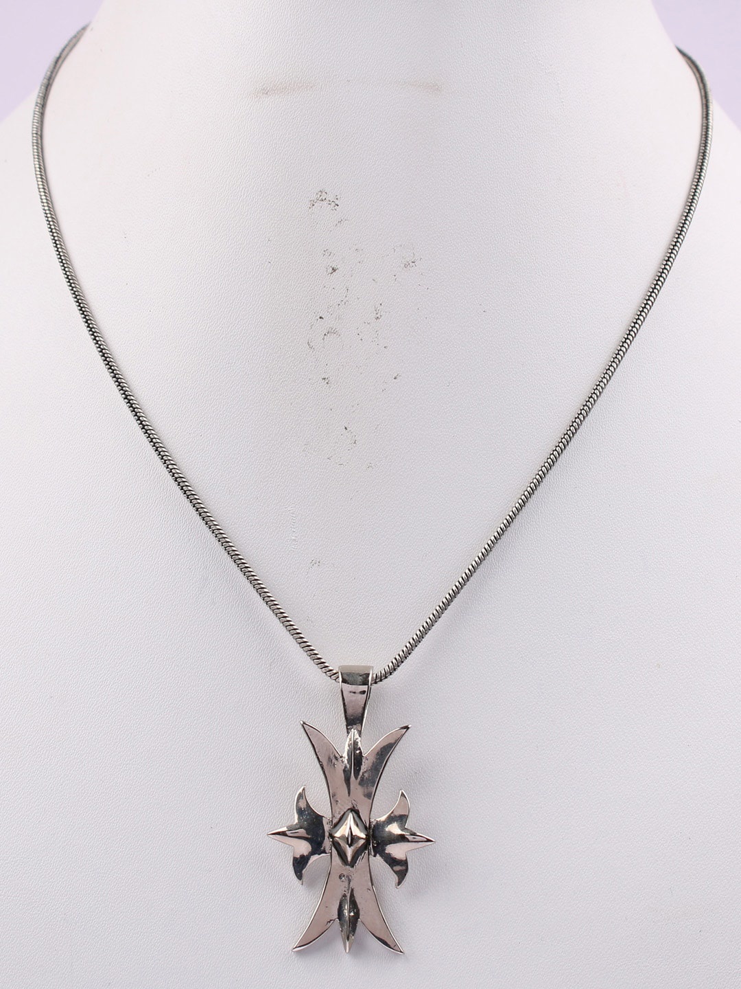 

Silgo Silver-Plated Pendant With Chain