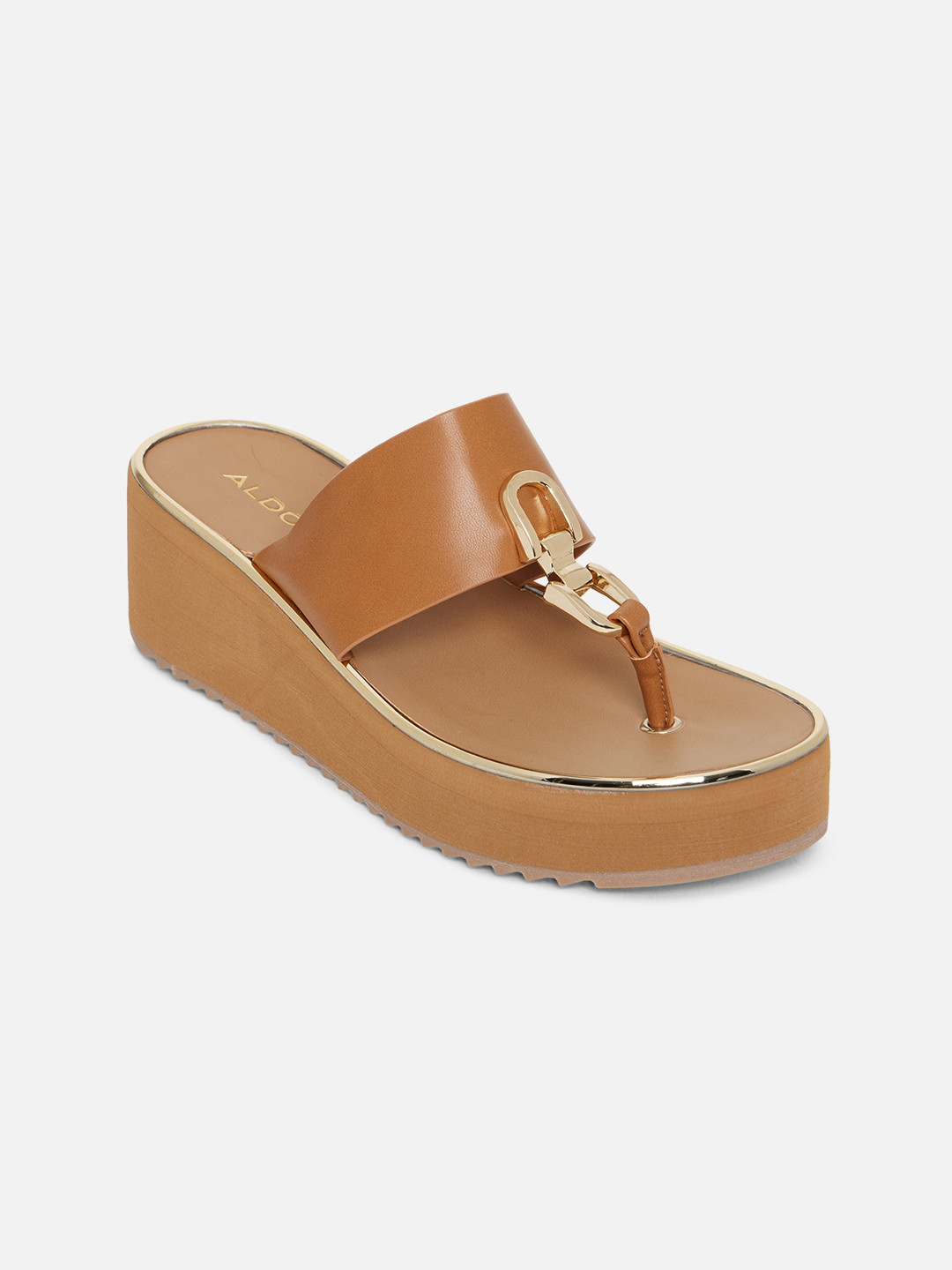 

ALDO Brown Wedge Heels