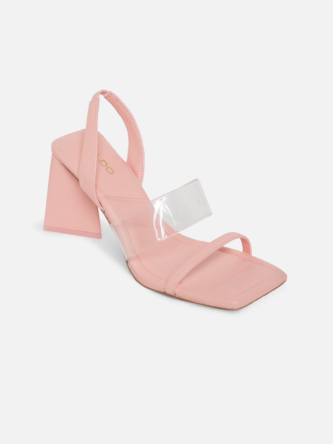 

ALDO Orange Block Heels