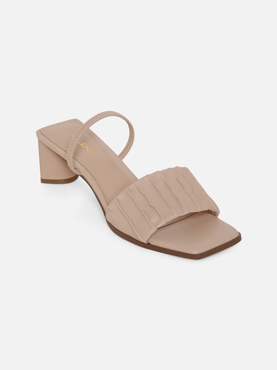 

ALDO Beige Solid Block Heels