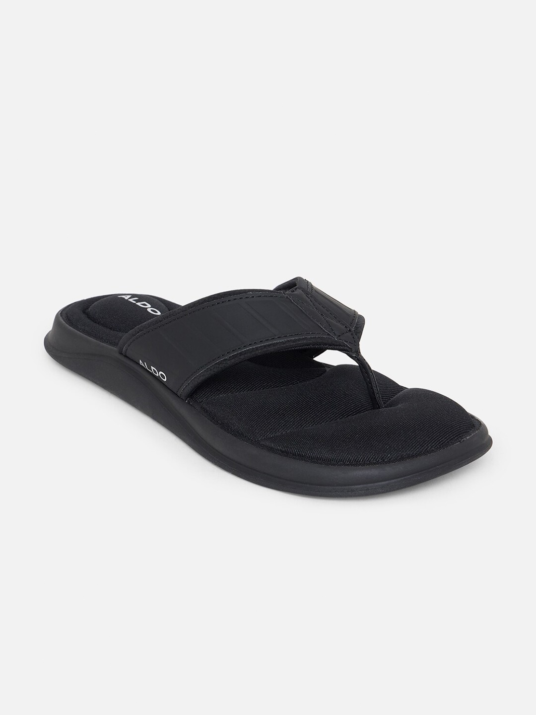 

ALDO Men Black Solid Comfort Sandals