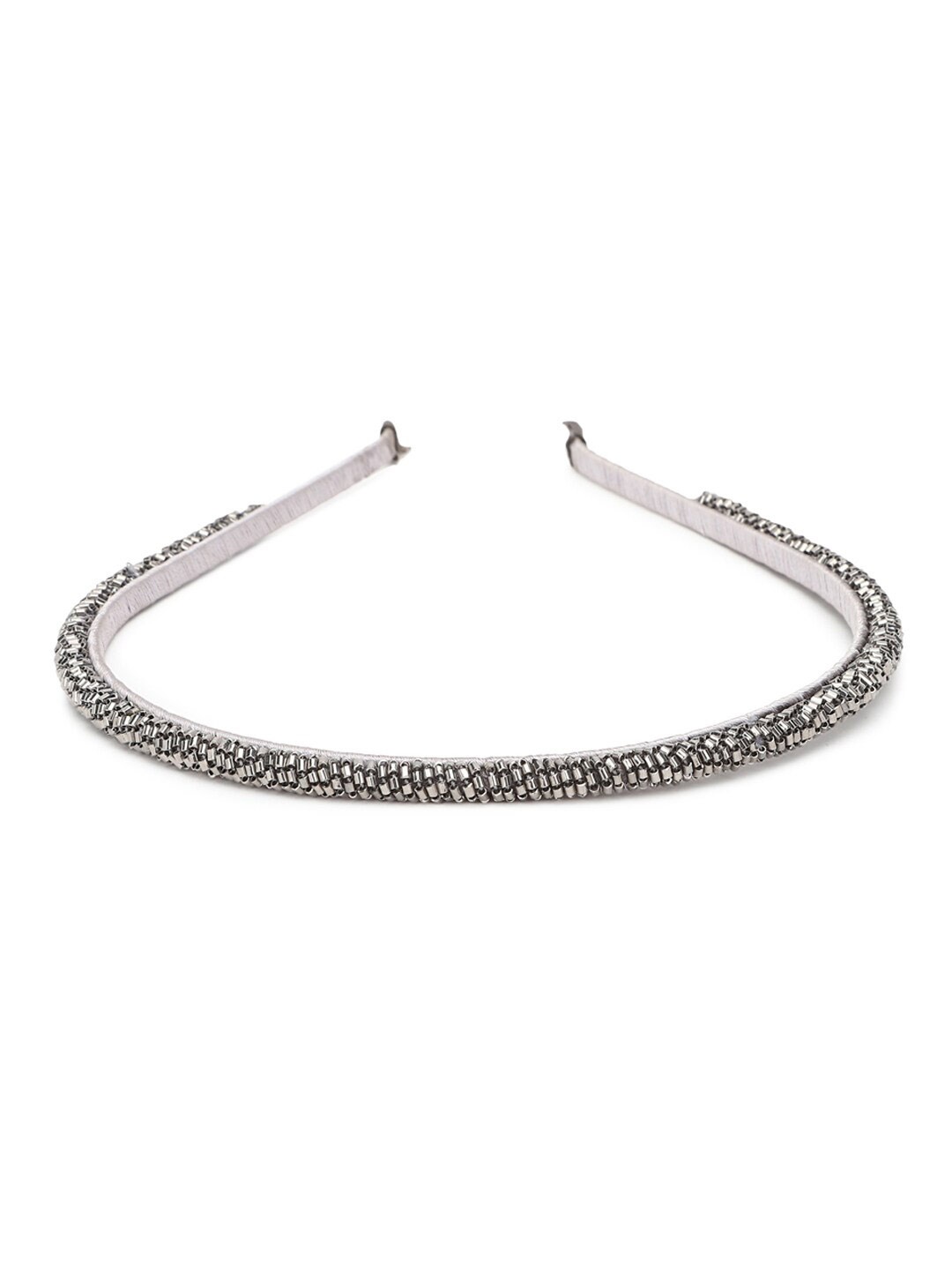 

FOREVER 21 Women Grey Embellished Hairband