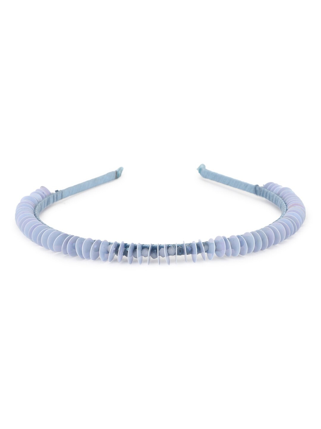

FOREVER 21 Women Blue Textured Headwraps And Headbands