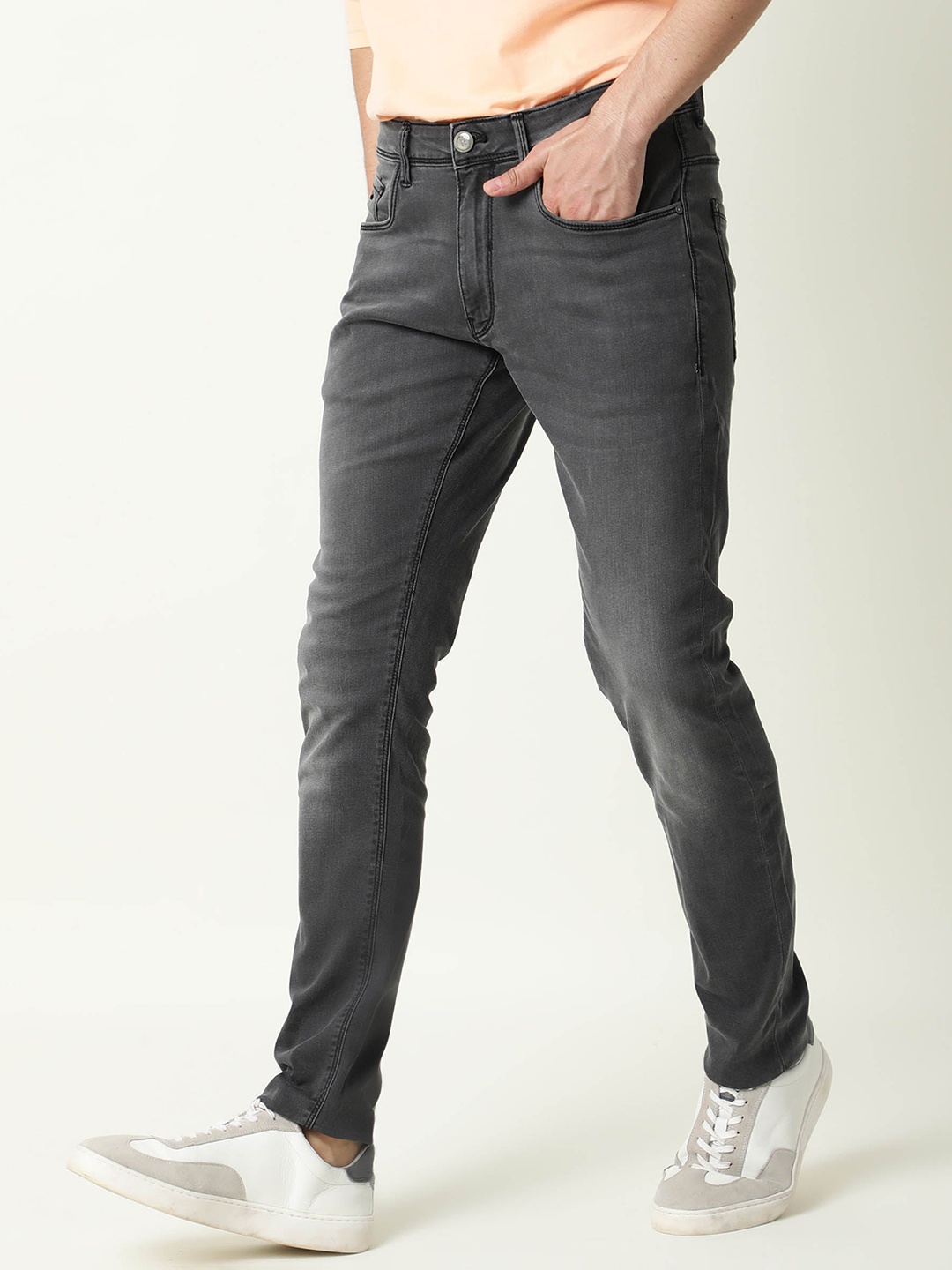 

RARE RABBIT Men Olivia Regular Fit Jeans, Black