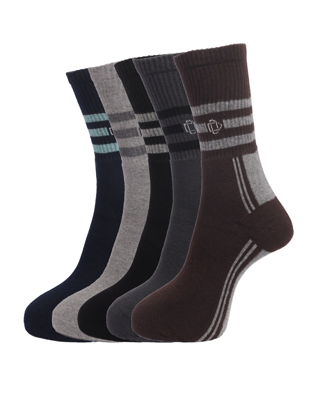 

Dollar Socks Men Pack Of 3 Assorted Above Ankle-Length Socks