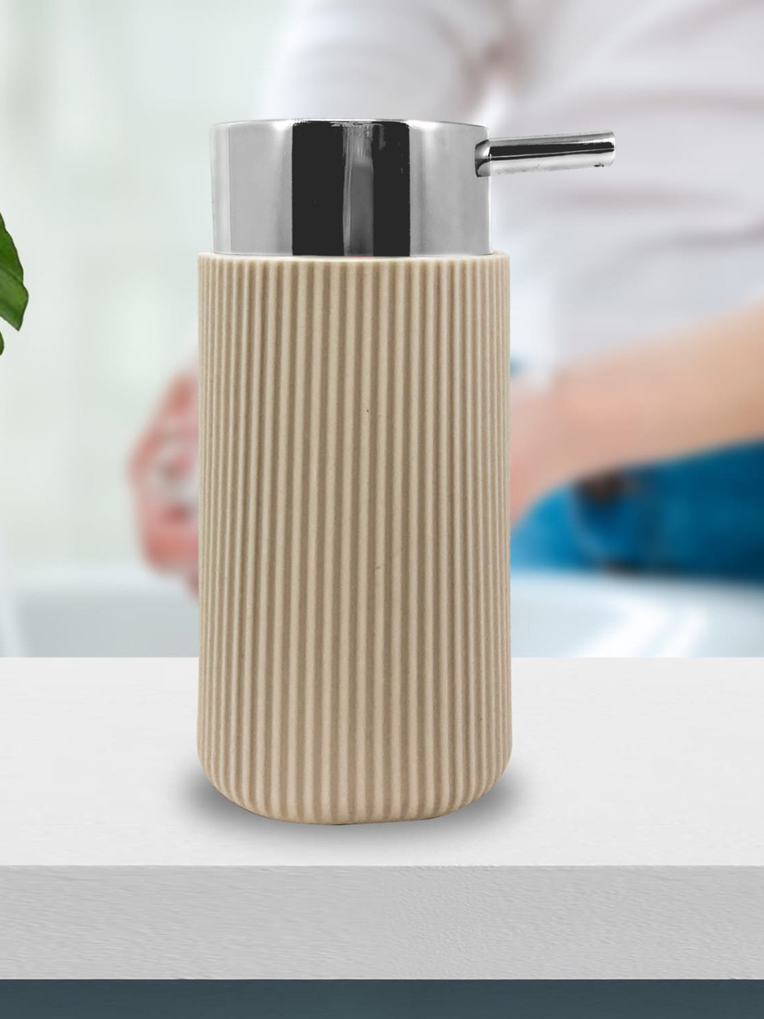 

MARKET99 Olive Green Soap Dispenser
