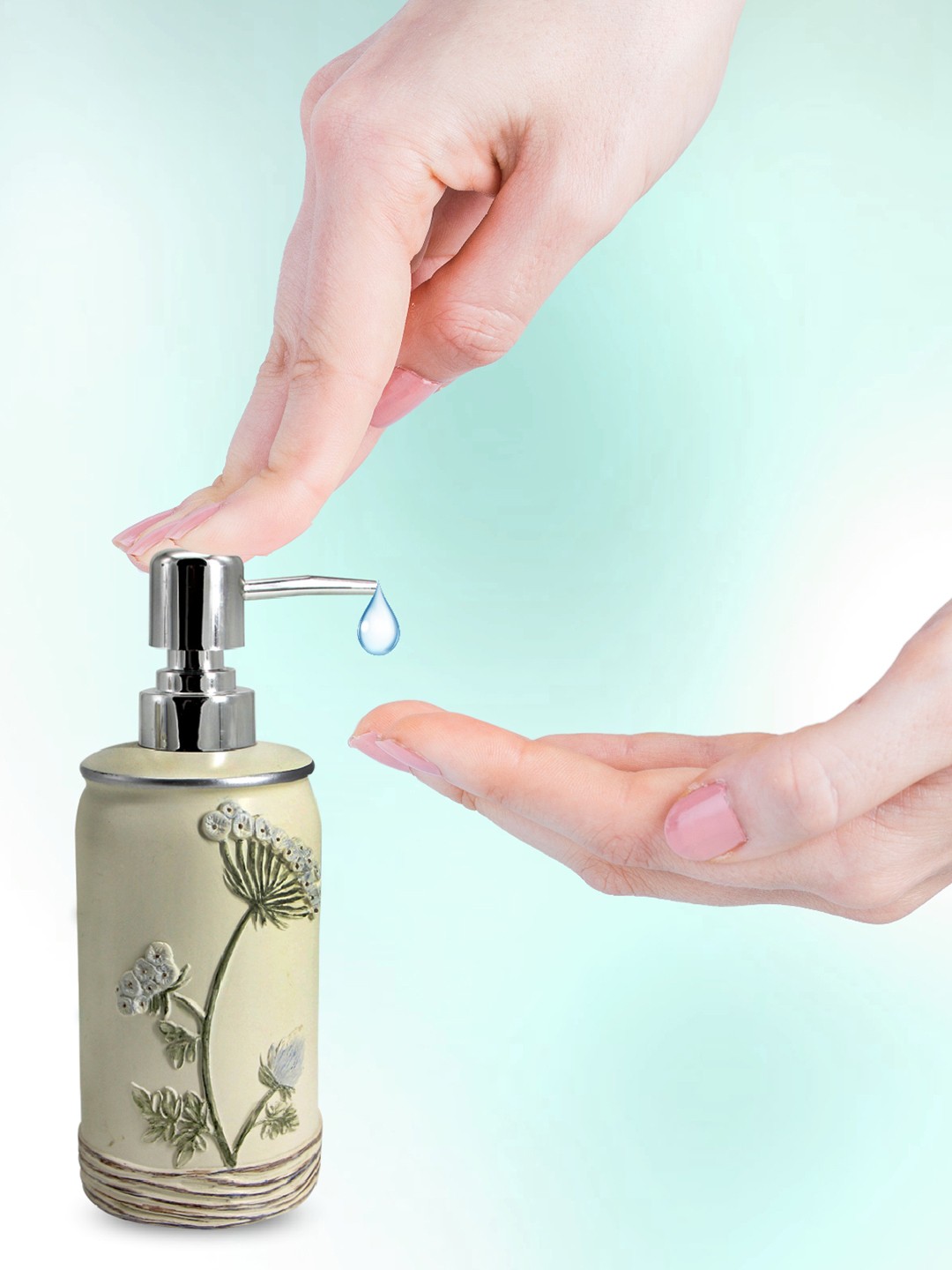 

MARKET99 Olive Green Soap Dispenser