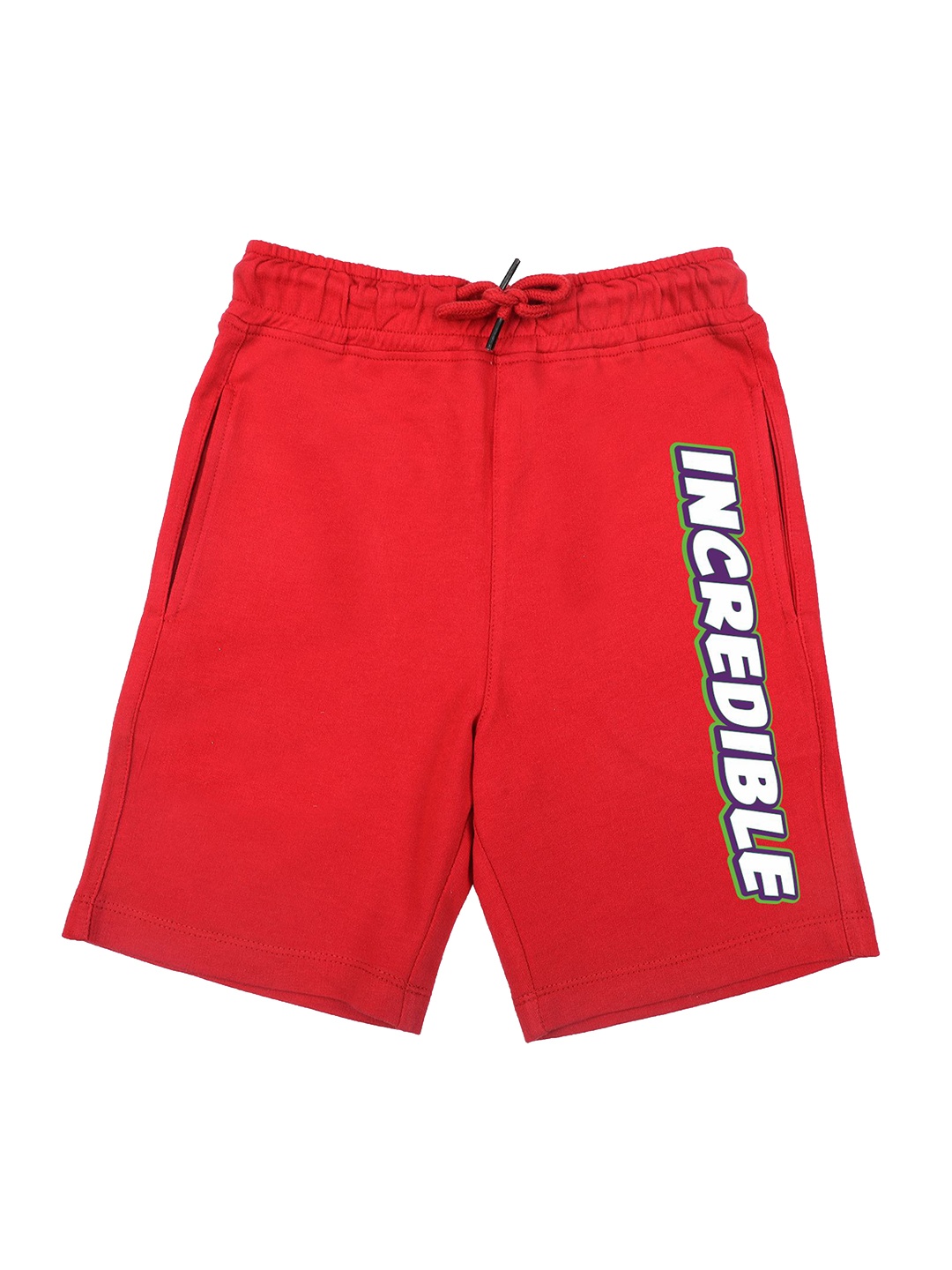 

Marvel by Wear Your Mind Boys Red Avengers Printed Regular Shorts