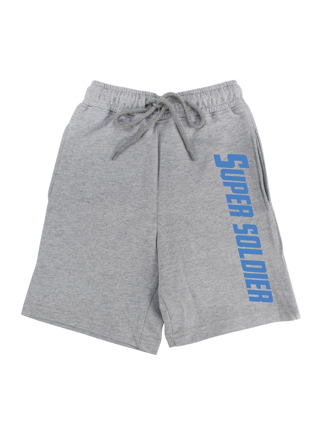 

Marvel by Wear Your Mind Boys Grey Typography Print Shorts