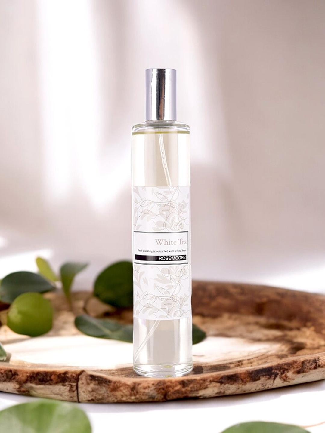 

ROSEMOORe White Tea Room Spray Air Freshener 100 ml, Transparent