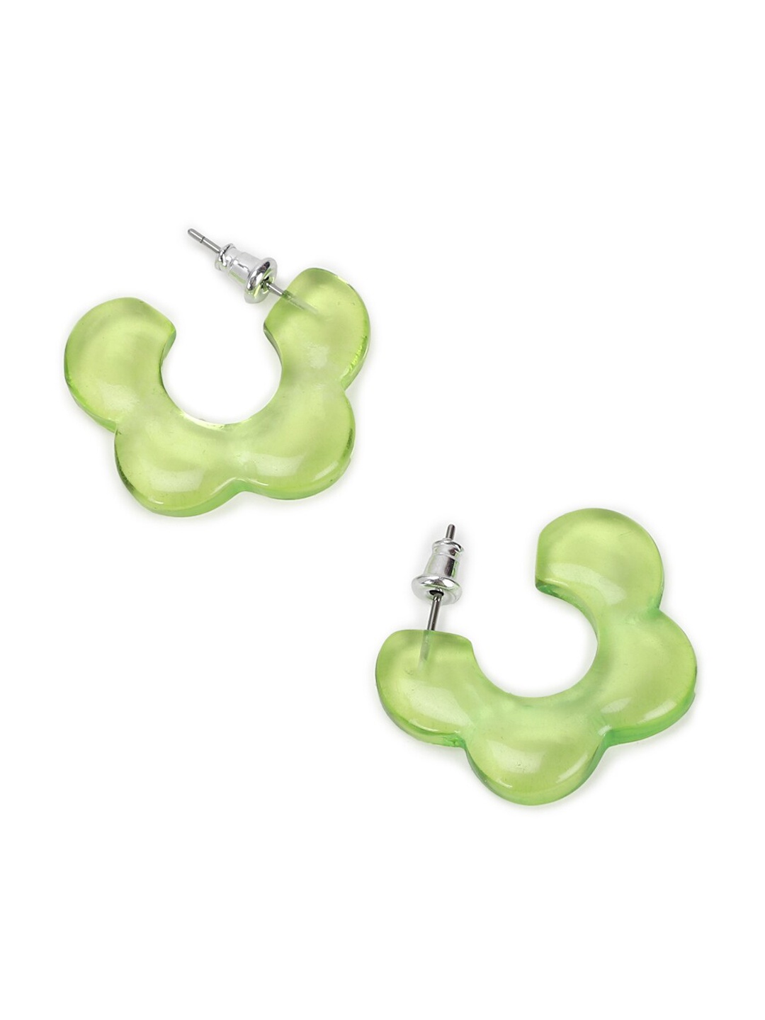 

FOREVER 21 Green Contemporary Studs Earrings