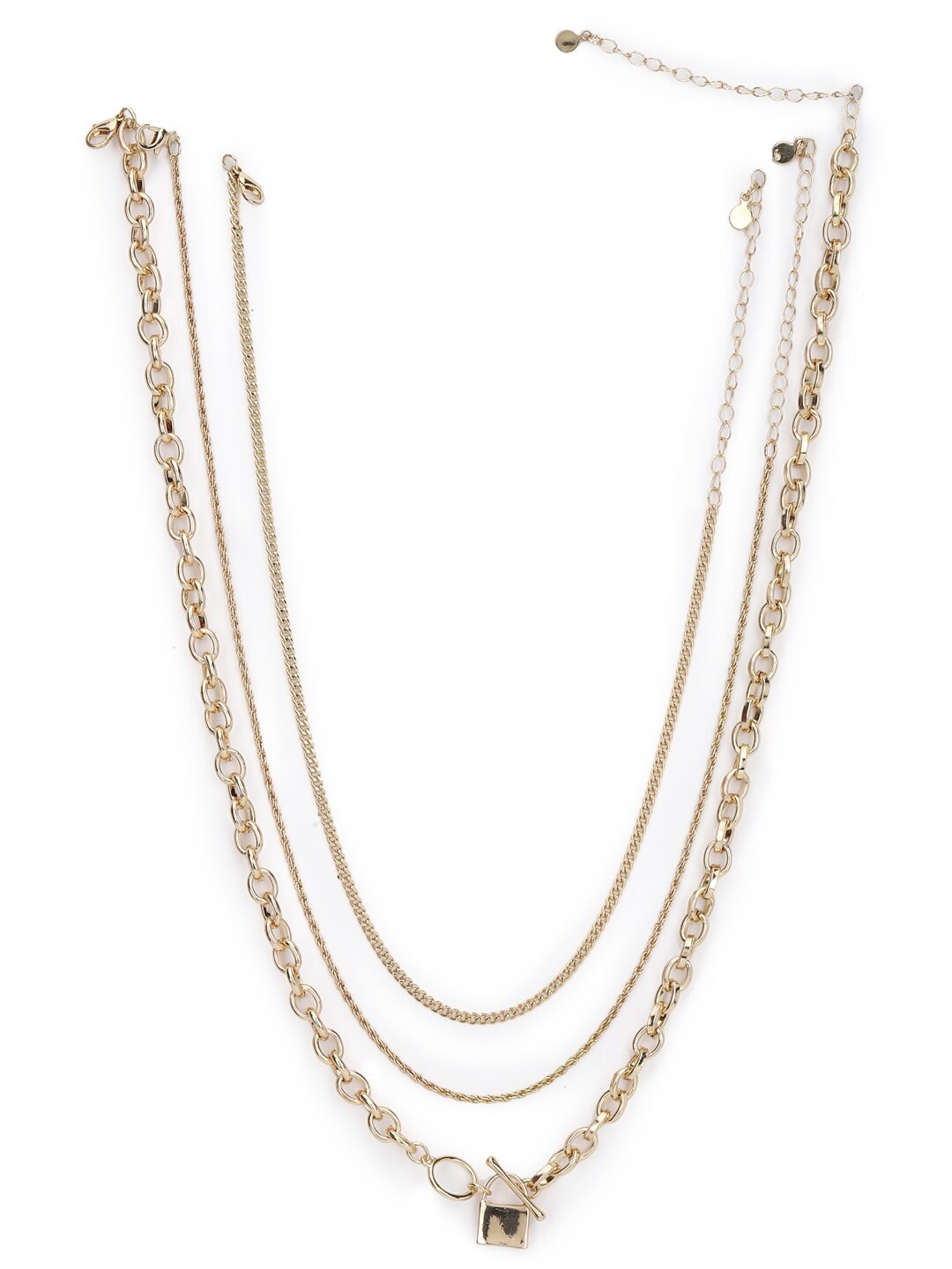 

FOREVER 21 Gold-Toned Layered Necklace