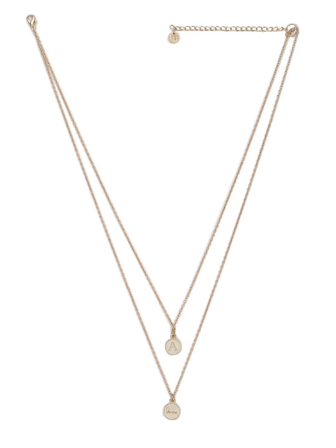 

FOREVER 21 Gold-Toned Layered Necklace