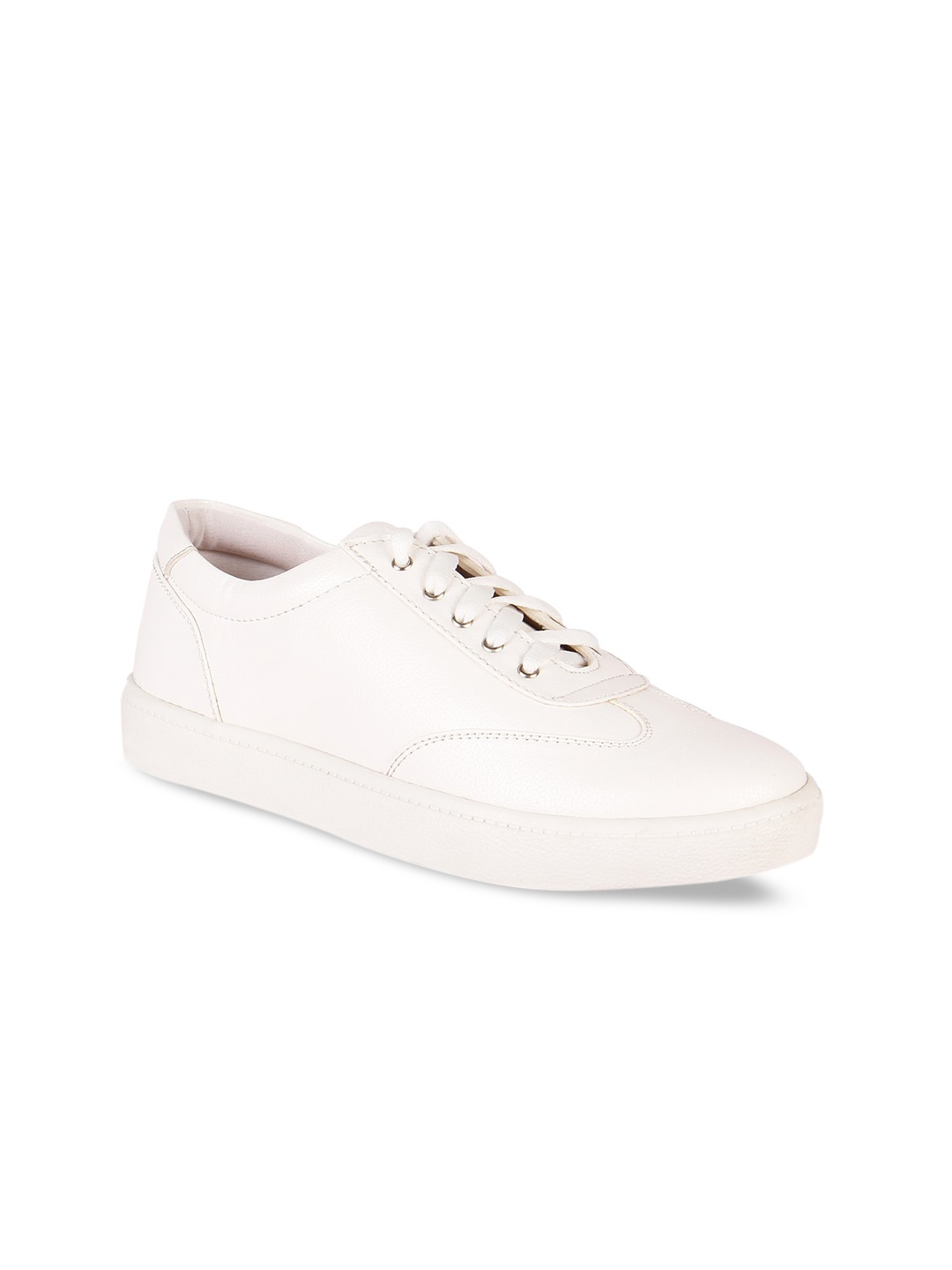 

Rocia Women White Solid Sneakers
