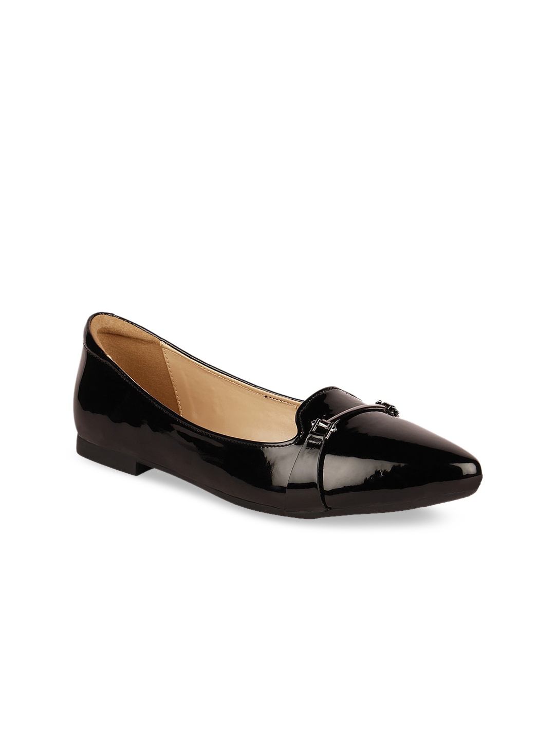 

Rocia Women Black Solid Smart Casual Ballerinas
