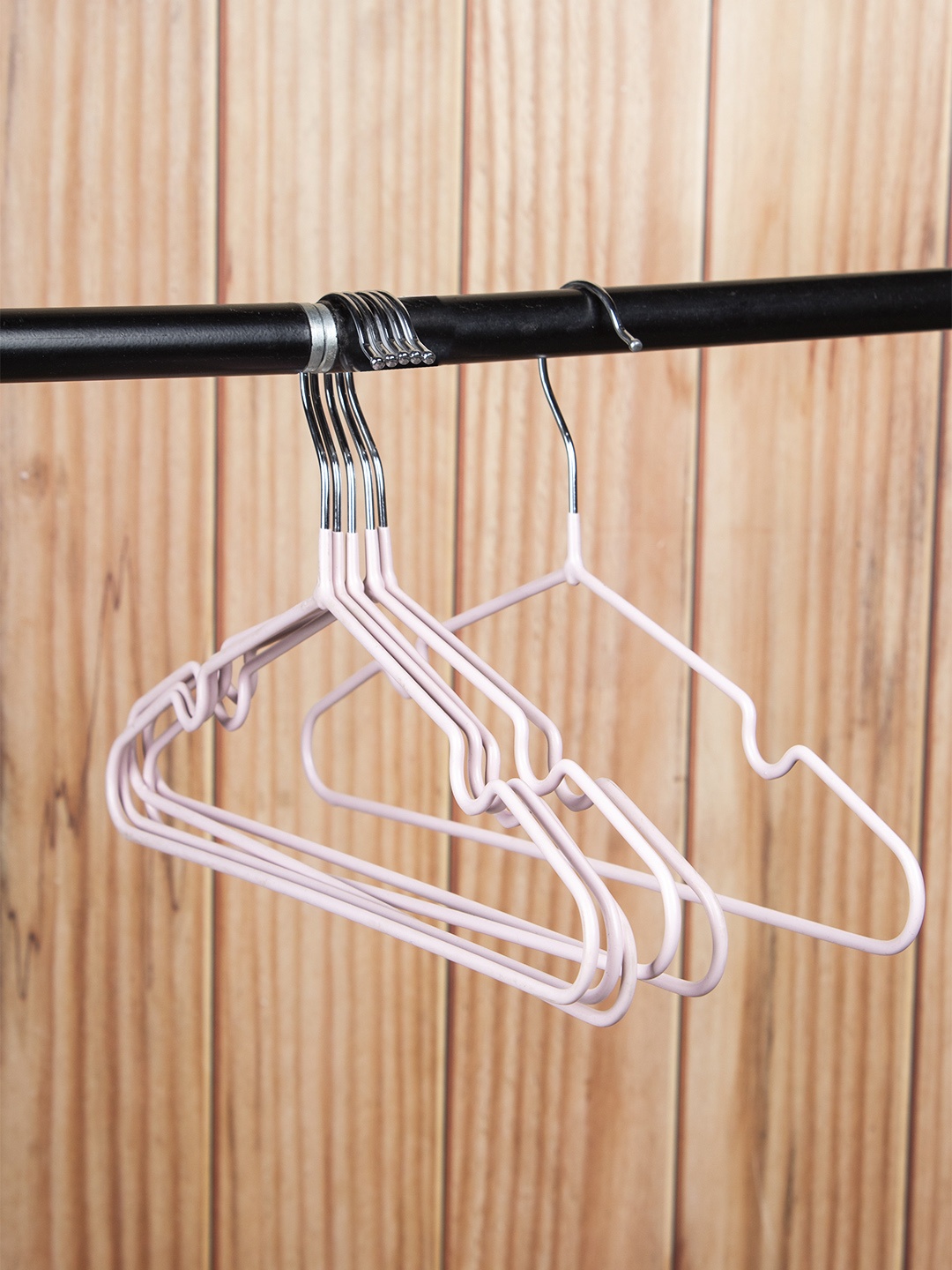 

MARKET99 Set Of 10 Cloth Hangers, Pink