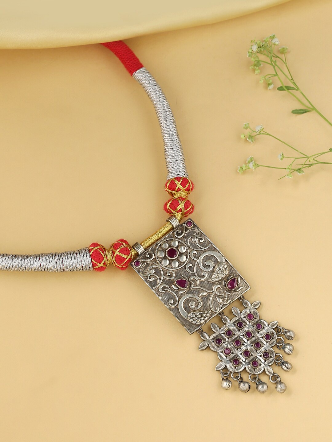 VIRAASI Women Assorted Brass Handcrafted Necklace