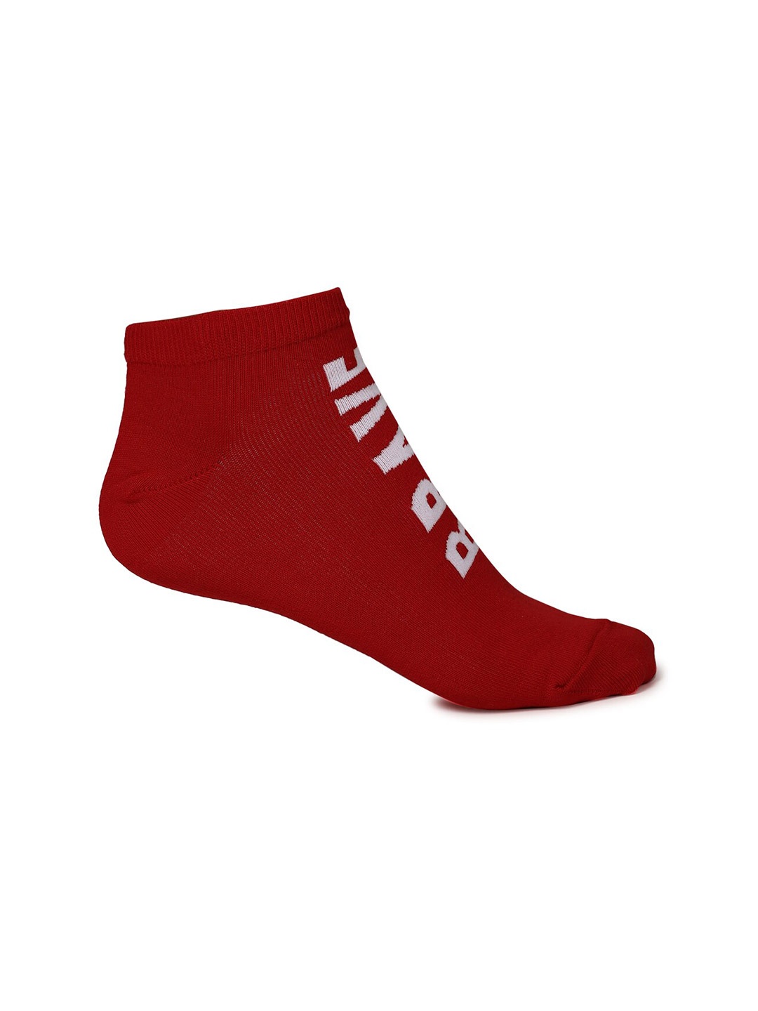 

FOREVER 21 Women Red & White Printed Ankle Length Socks