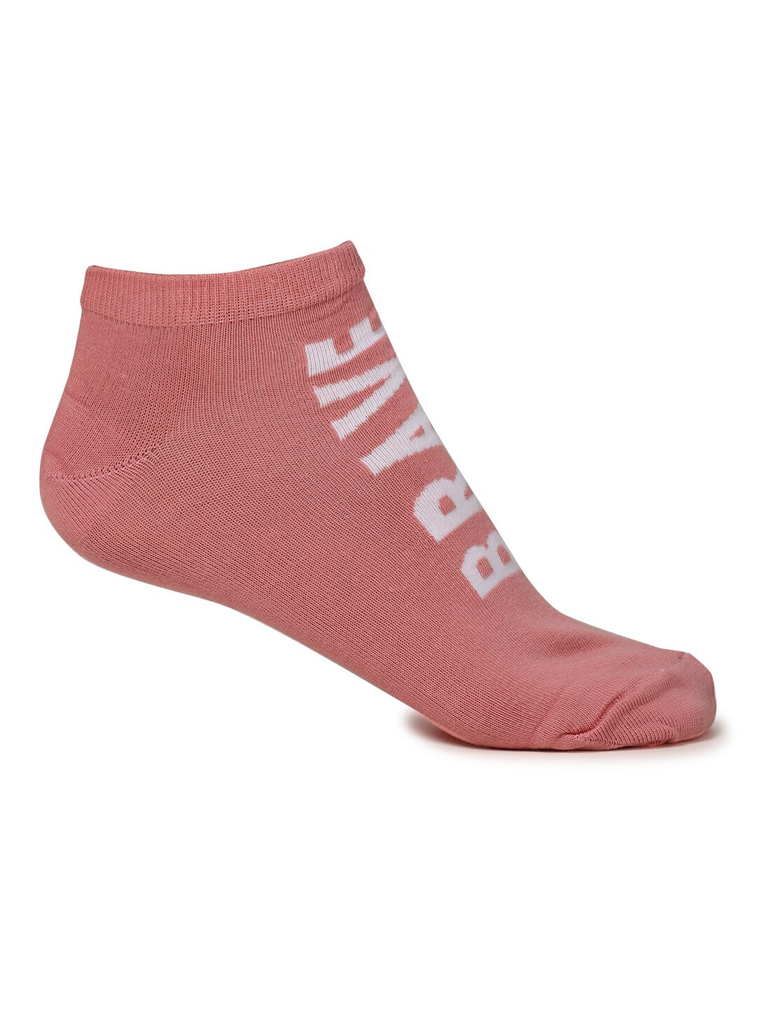 

FOREVER 21 Women Pink Printed Ankle-Length Socks