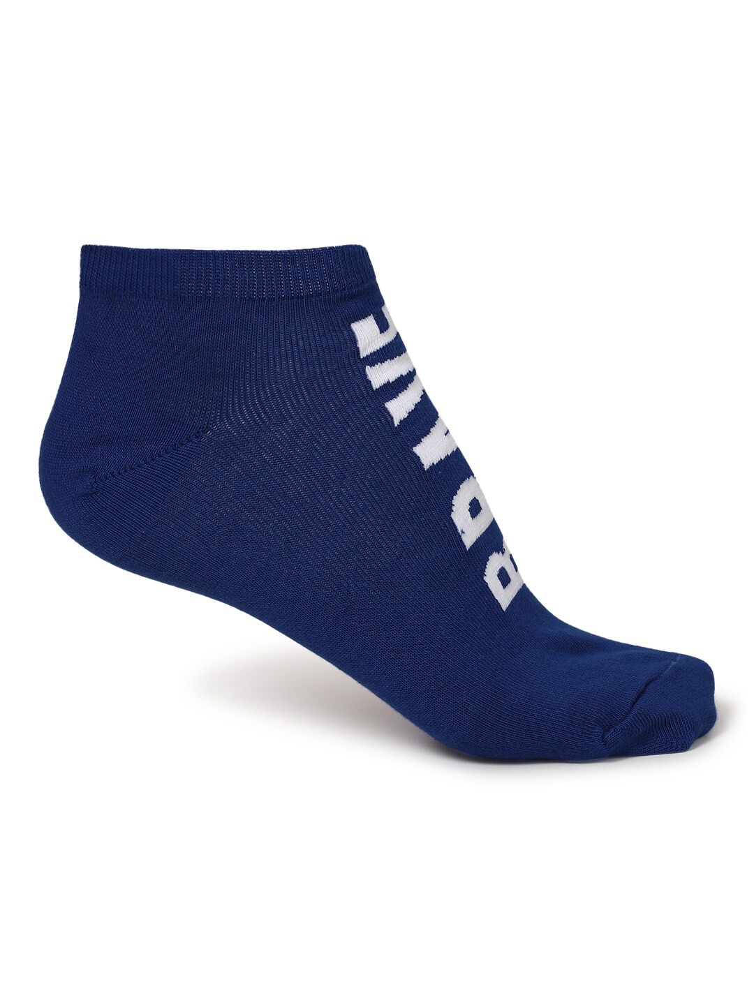 

FOREVER 21 Women Blue & White Patterned Ankle-Length Socks