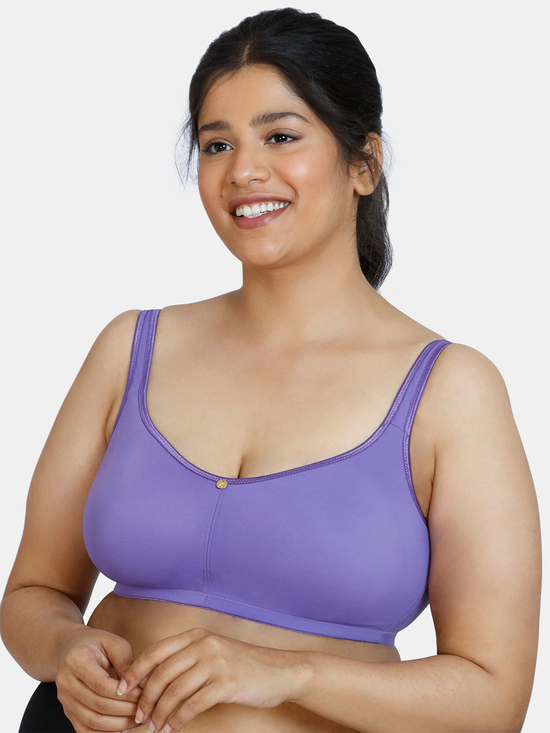 

Zivame Purple Minimiser Bra