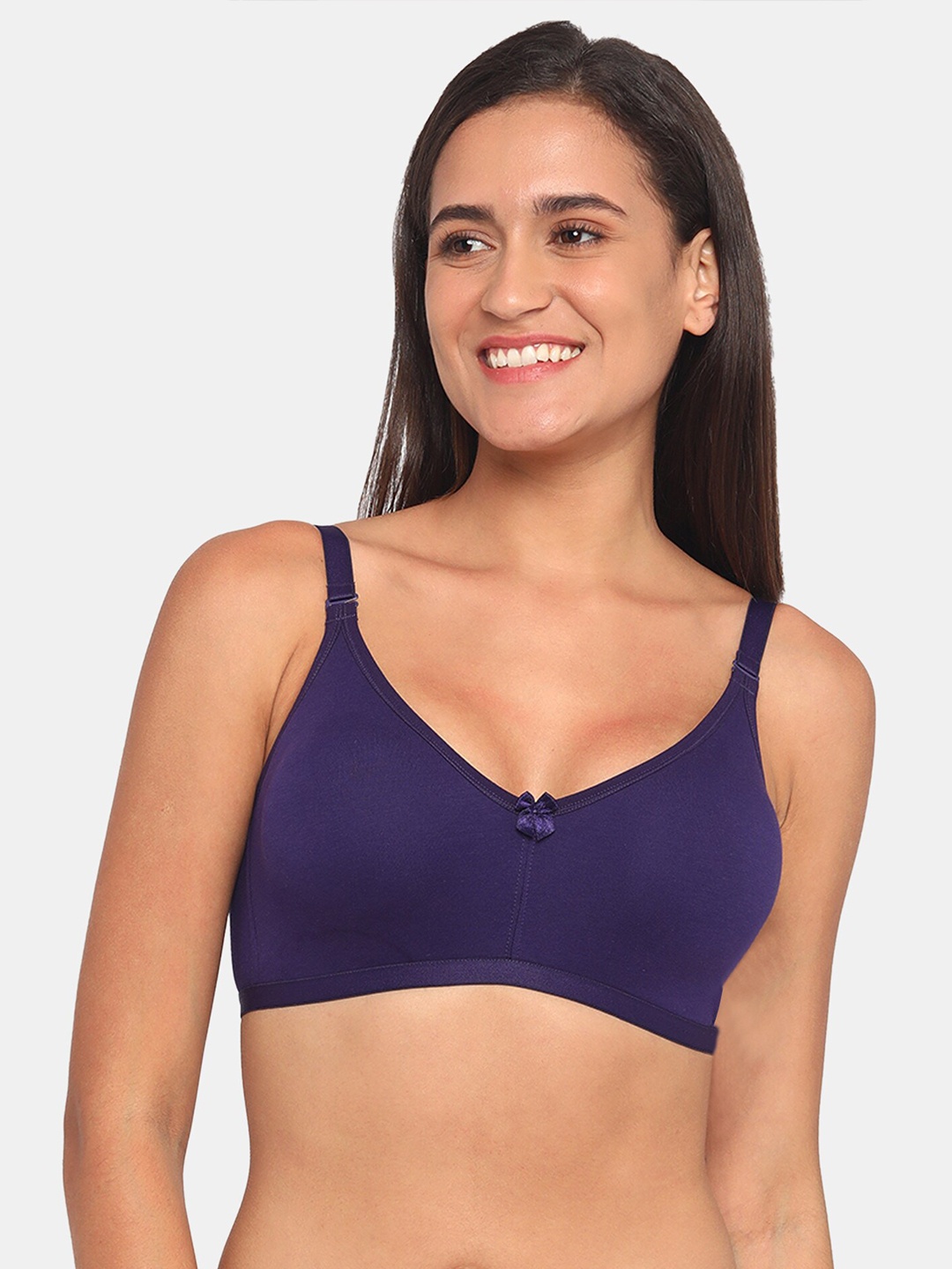 

Zivame Purple All Day Comfort T-Shirt Bra