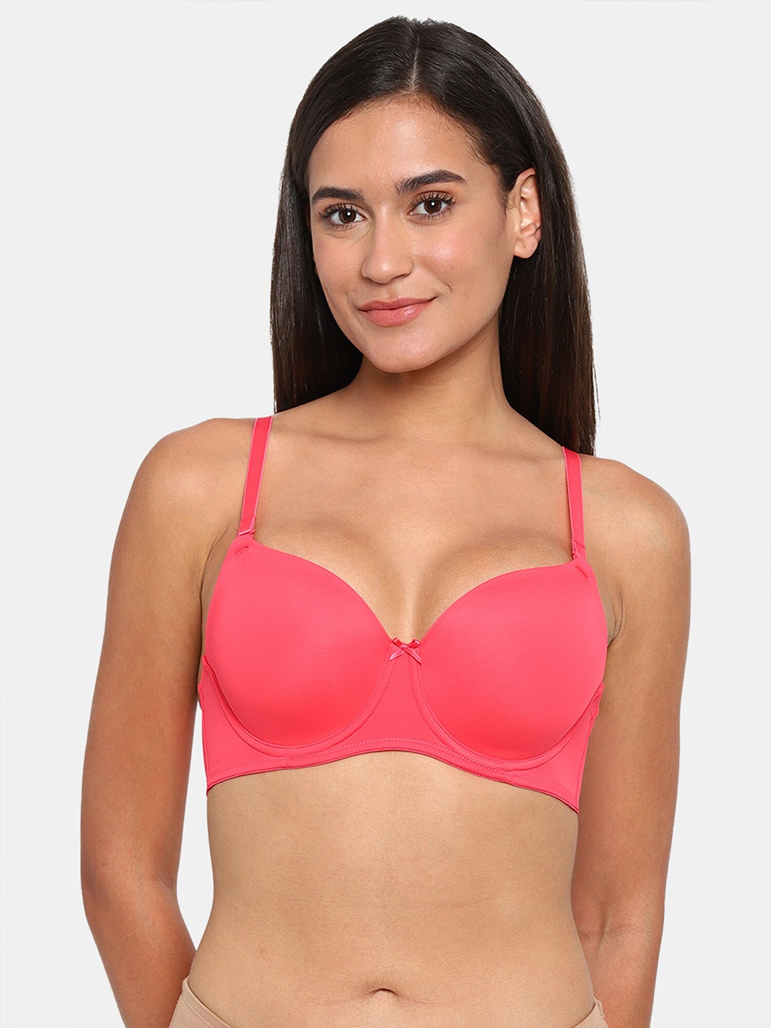 

Zivame Red Bra Underwired Lightly Padded