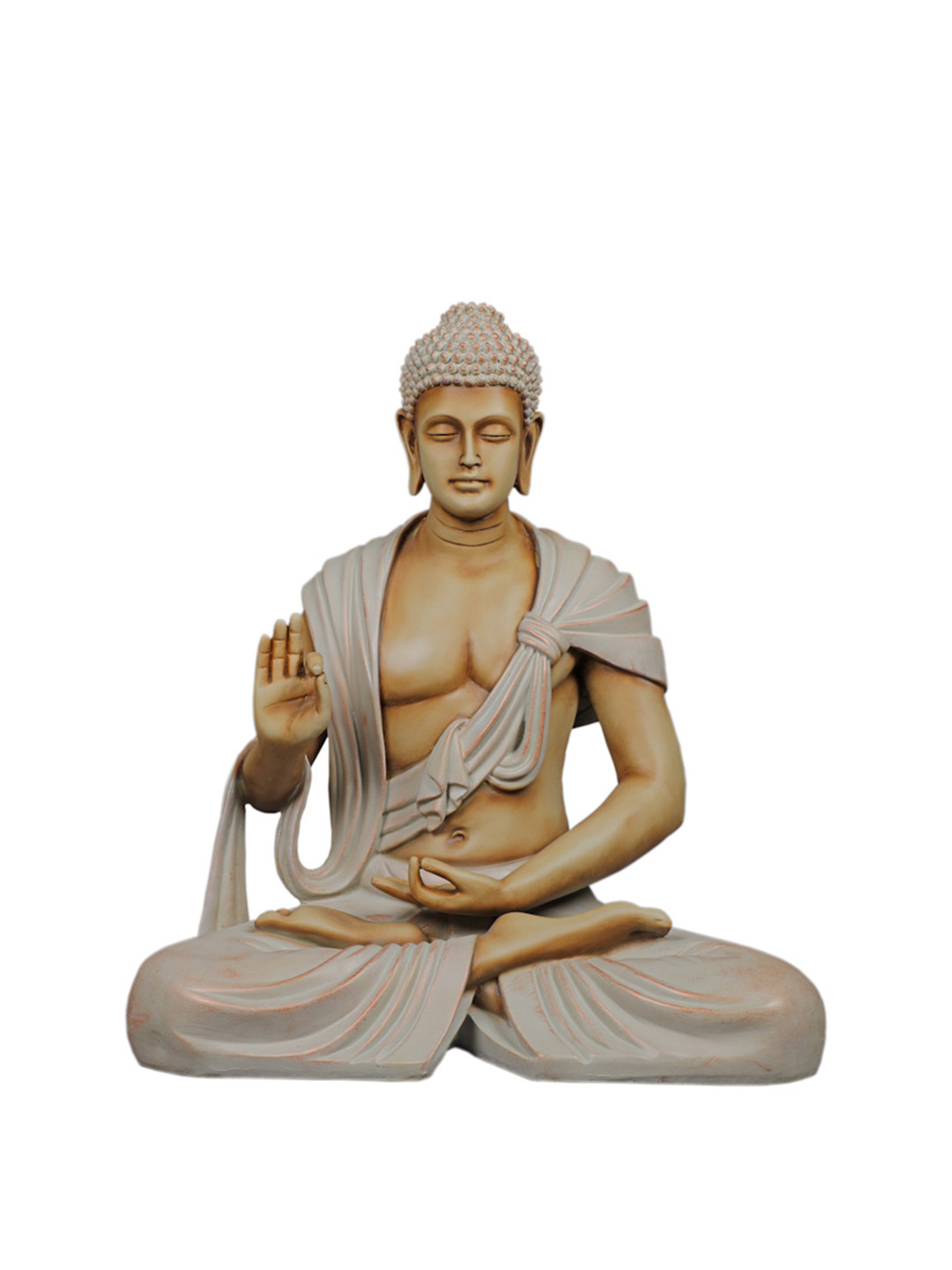 

TANSHA QUO Grey Polyresin Buddha Showpiece