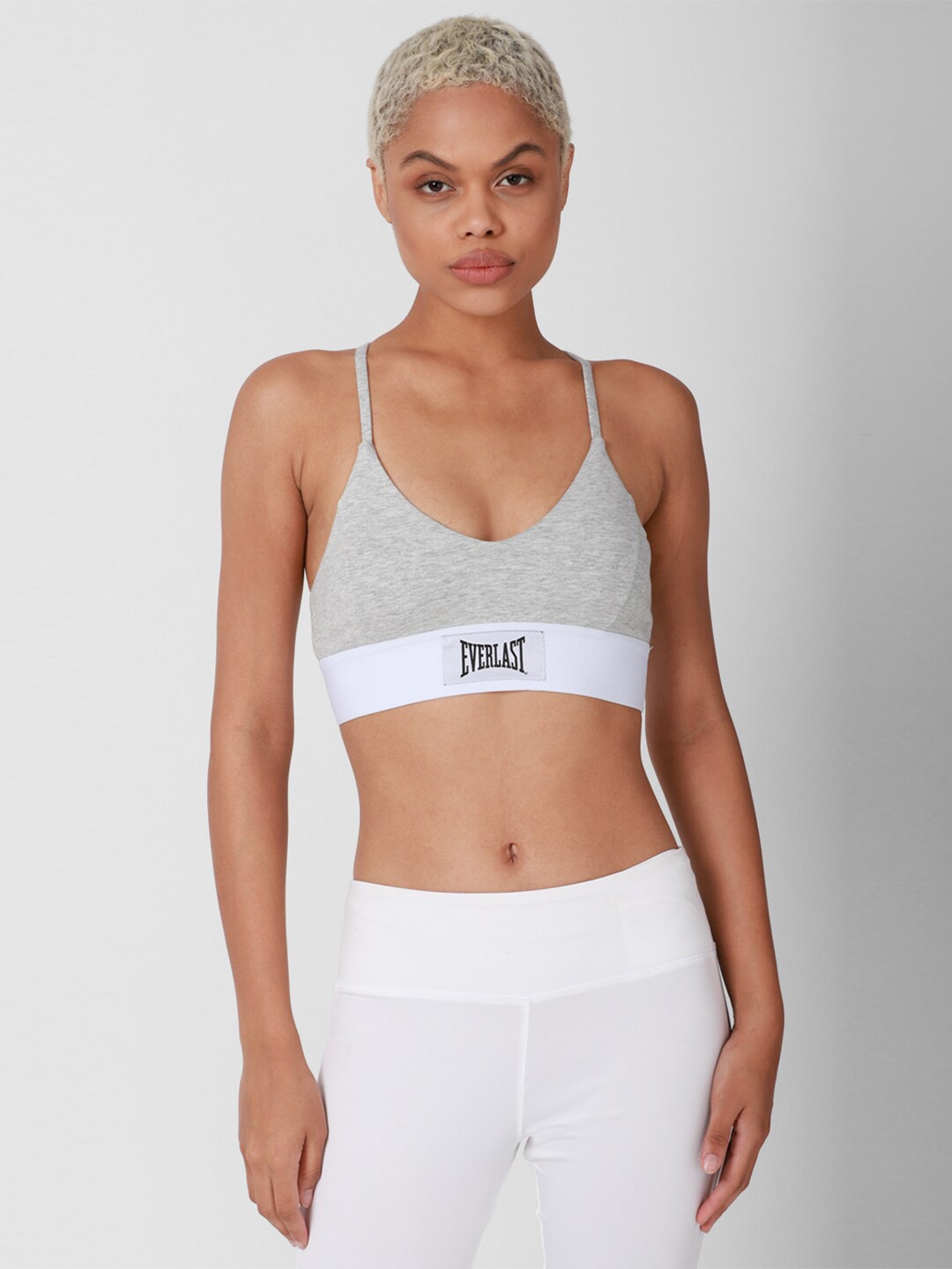 

FOREVER 21 Grey Bralette Crop Top