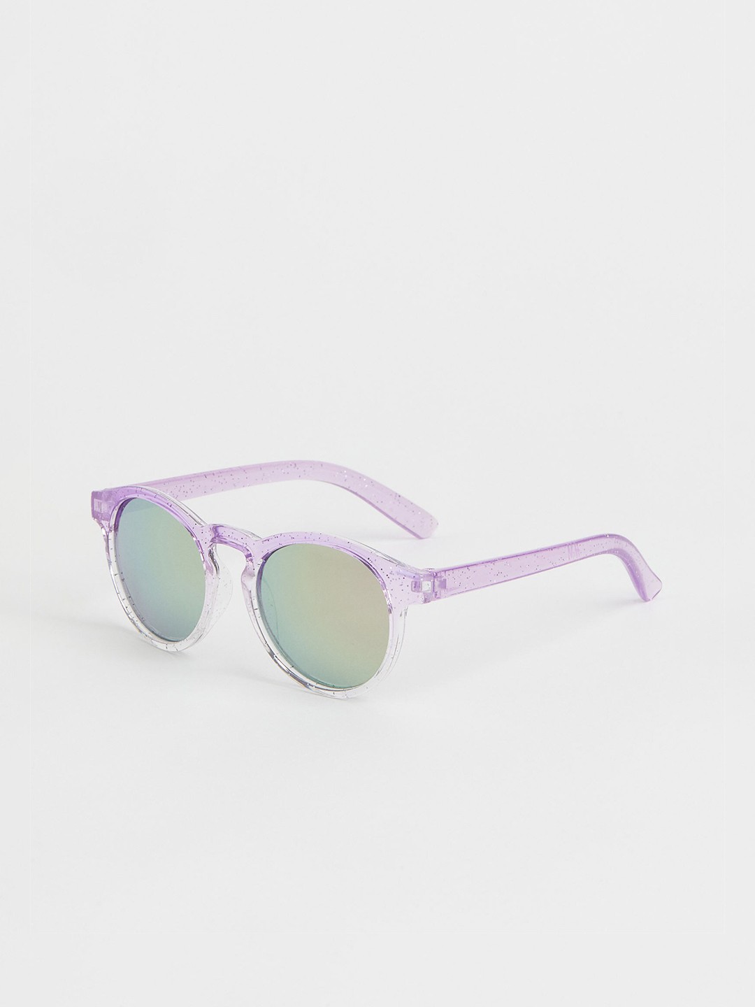 

H&M Girls Oval Purple Sunglasses with UV-Protective Lenses