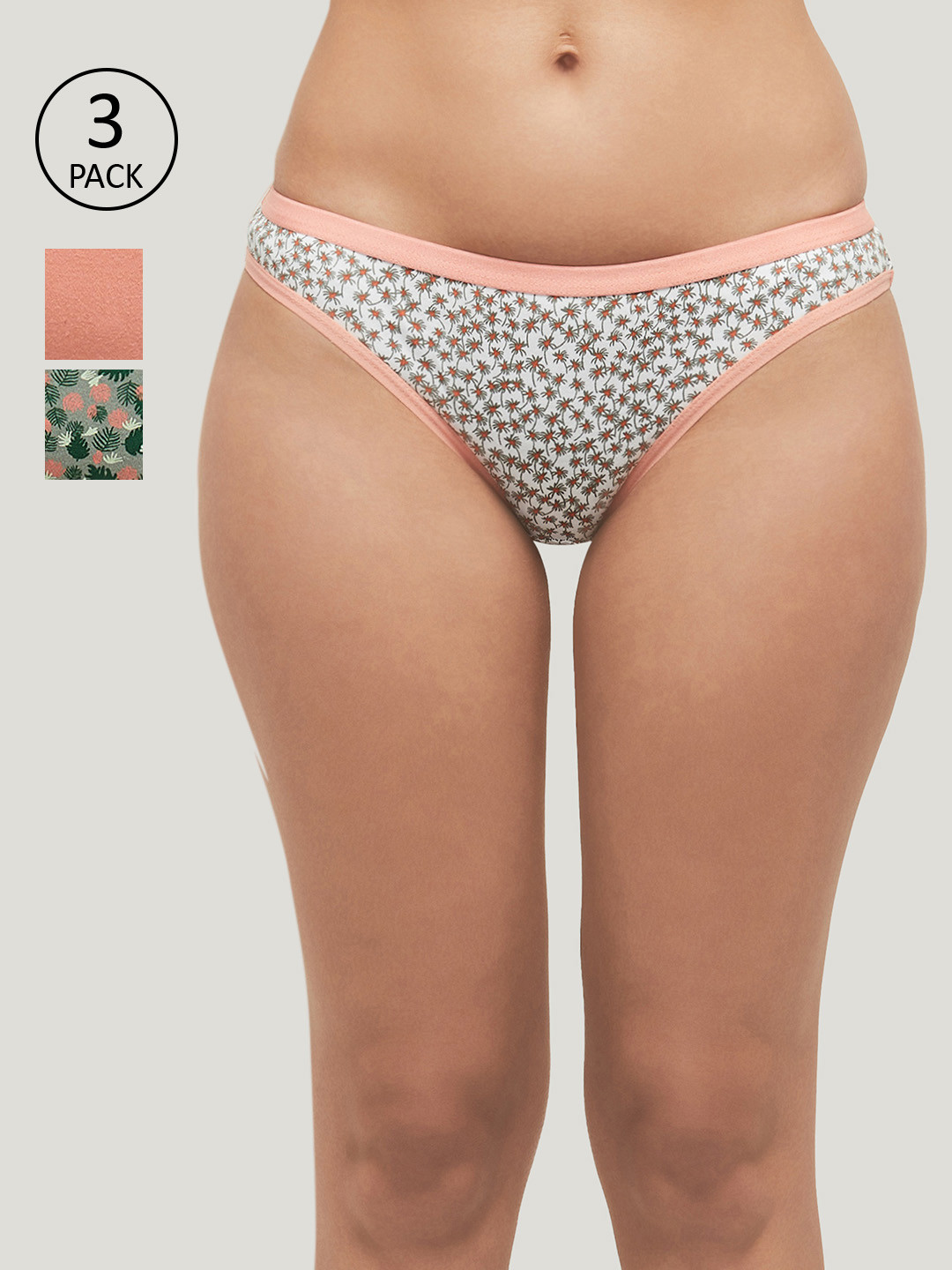 

max Pack of 3 Basic Briefs WIN21BK03, Peach