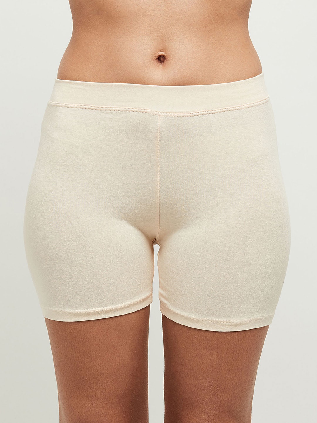 

max Women Nude-Coloured Solid Boyshorts Briefs
