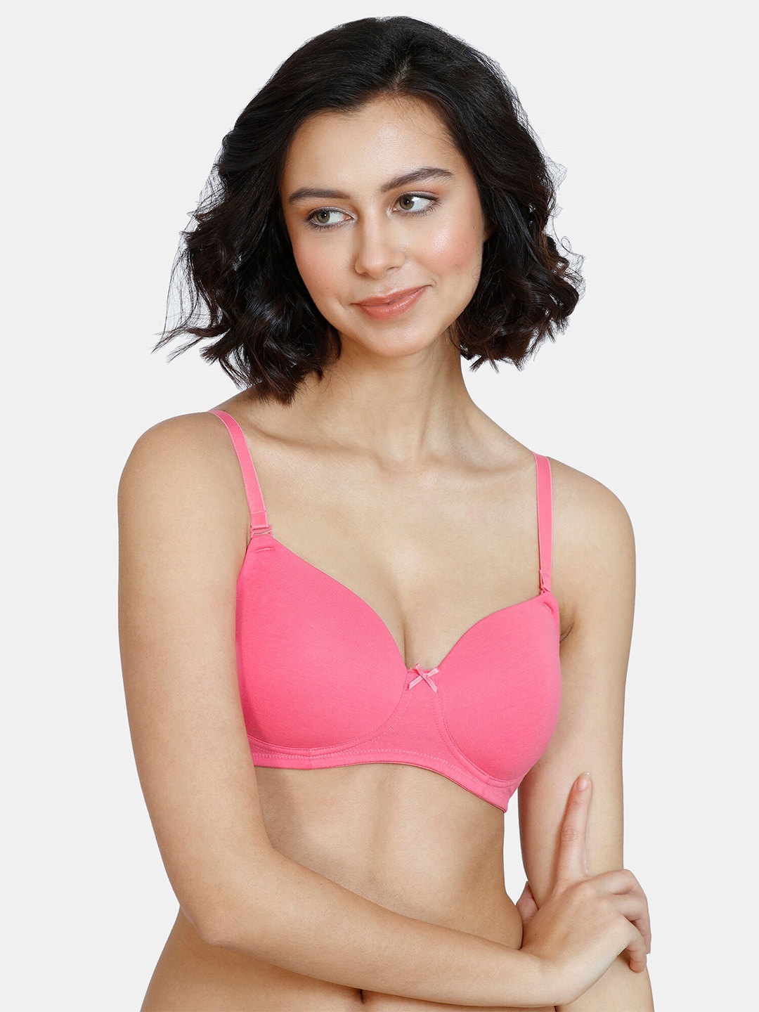 

Zivame Pink T-shirt Bra